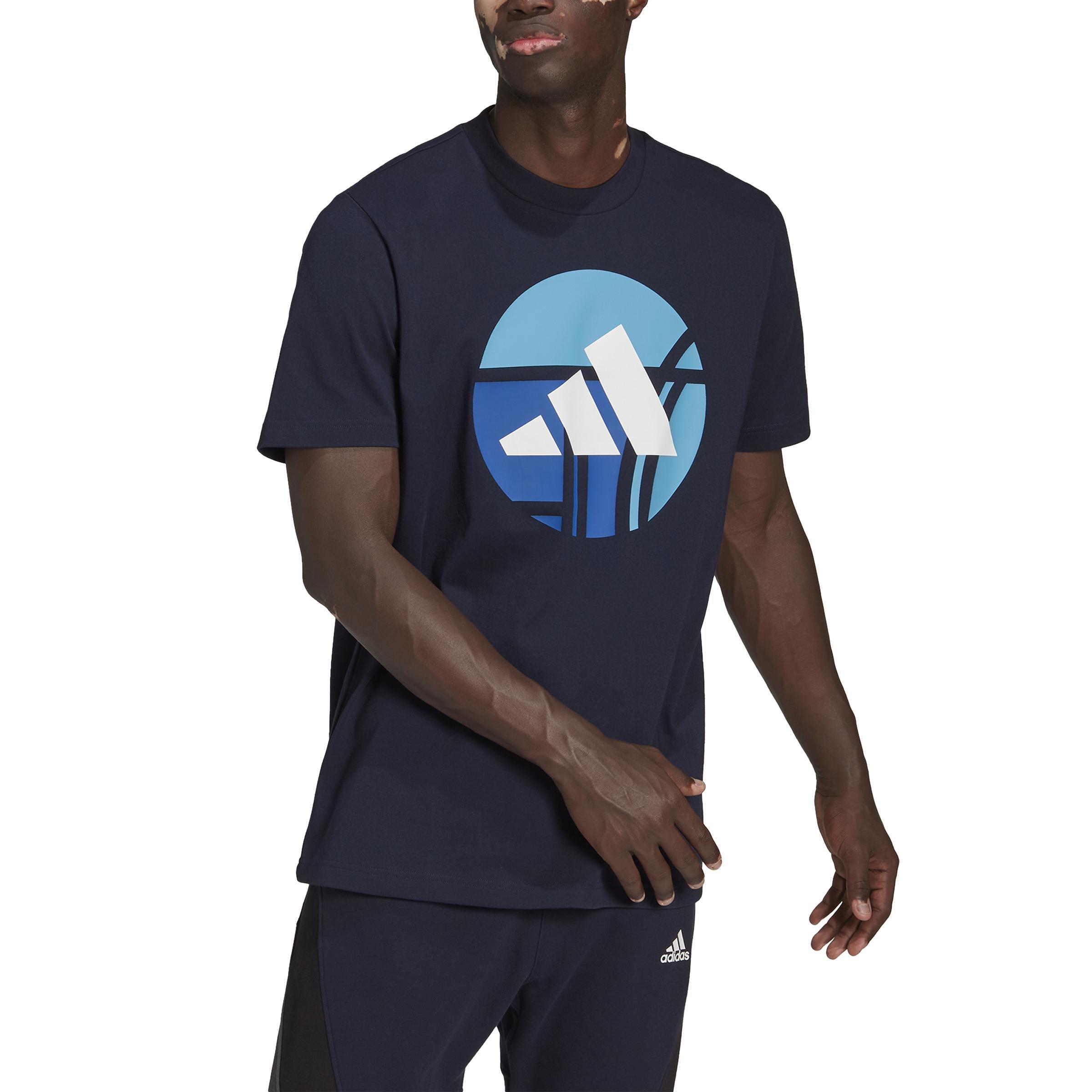 Studio Lounge Graphic T-Shirt, Blue, A901_ONE, large image number 3