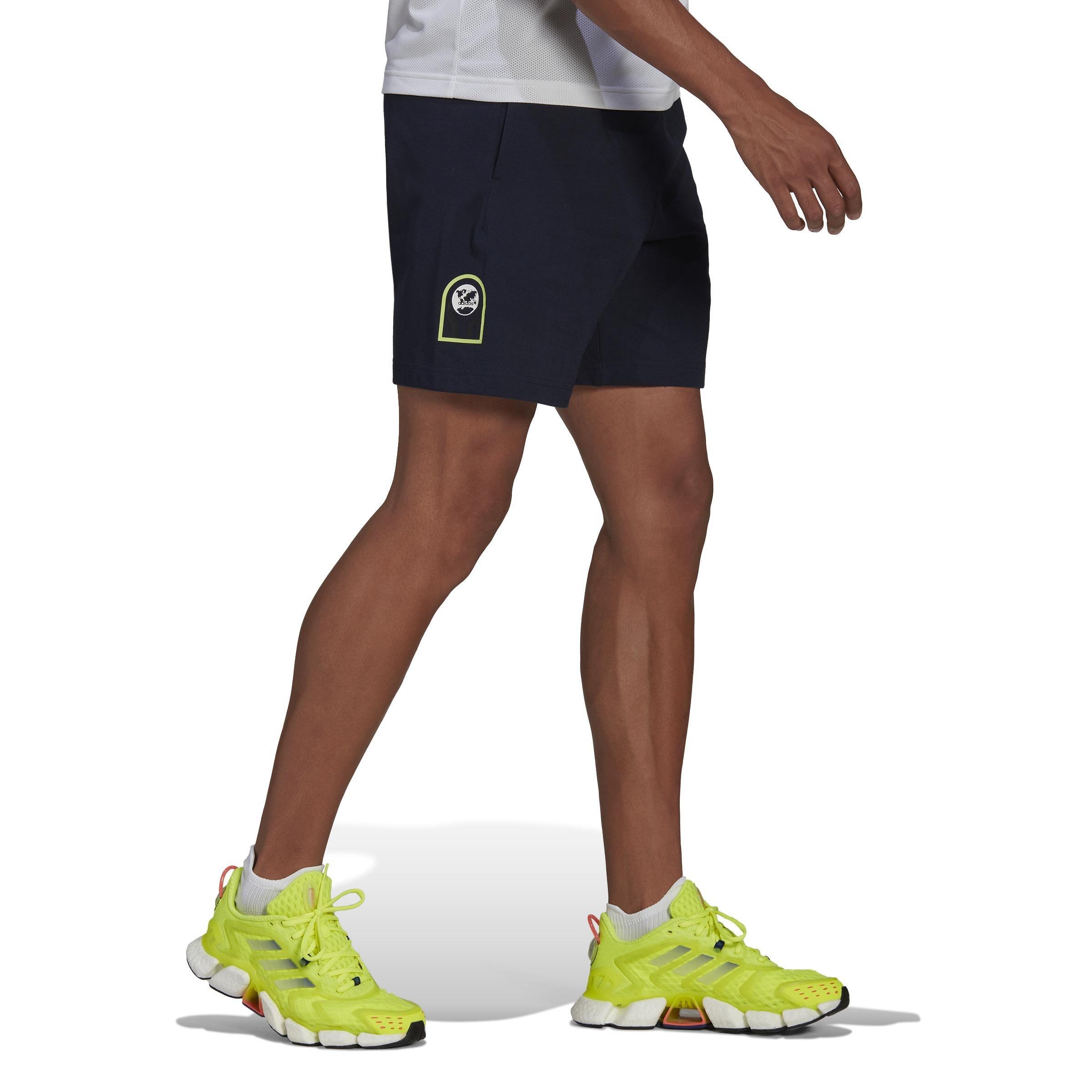 Lightweight Aeroready Graphic Shorts, Blue, A901_ONE, large image number 1