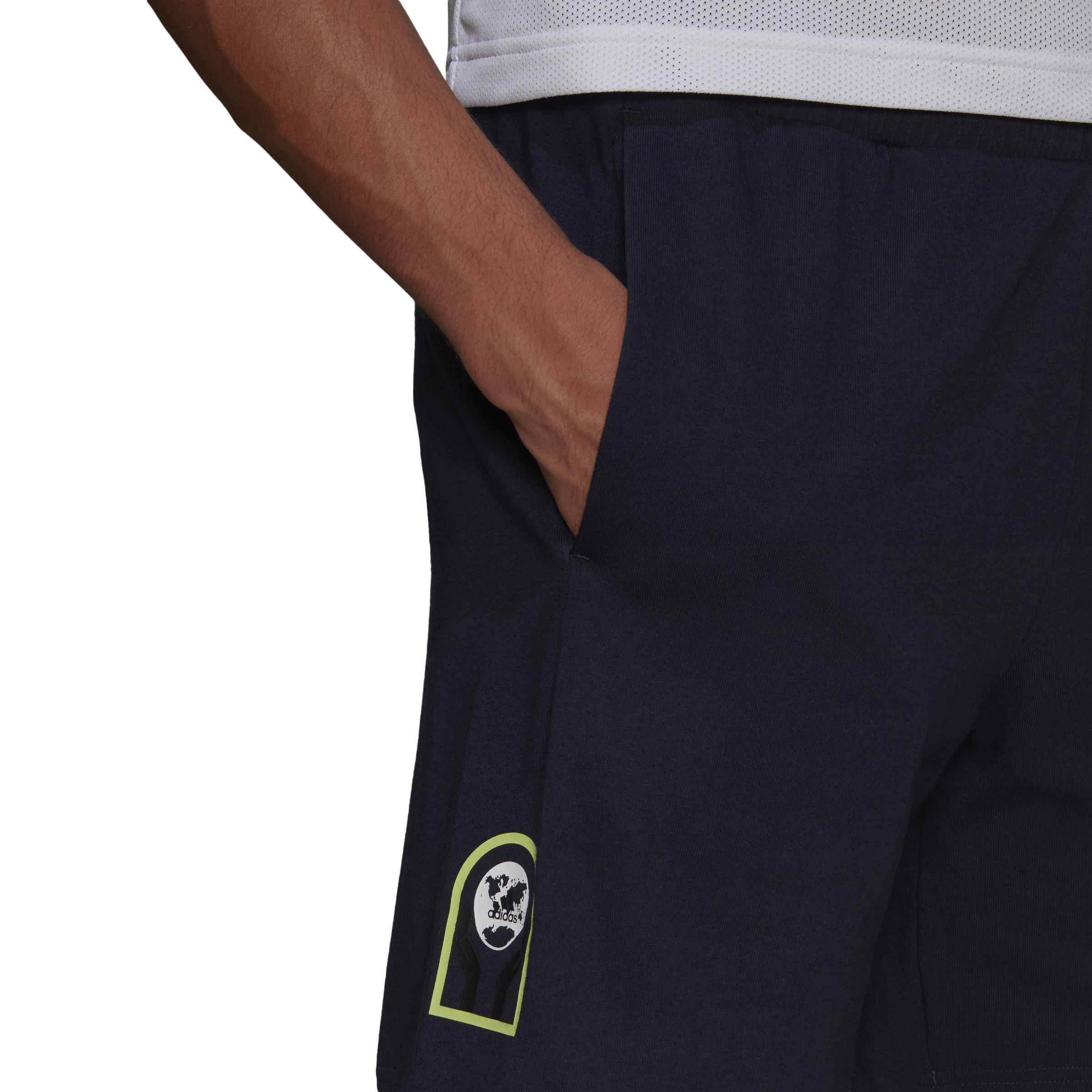 Lightweight Aeroready Graphic Shorts, Blue, A901_ONE, large image number 3