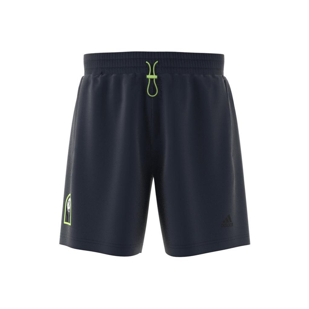 Lightweight Aeroready Graphic Shorts, Blue, A901_ONE, large image number 5