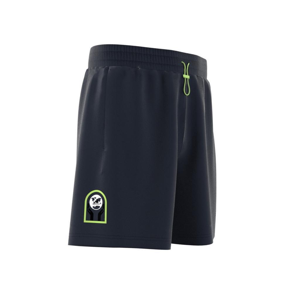 Lightweight Aeroready Graphic Shorts, Blue, A901_ONE, large image number 10