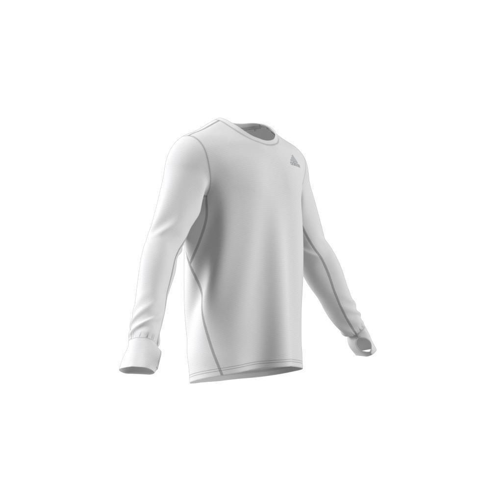 Own The Run Long Sleeve T-shirt, White, A901_ONE, large image number 7