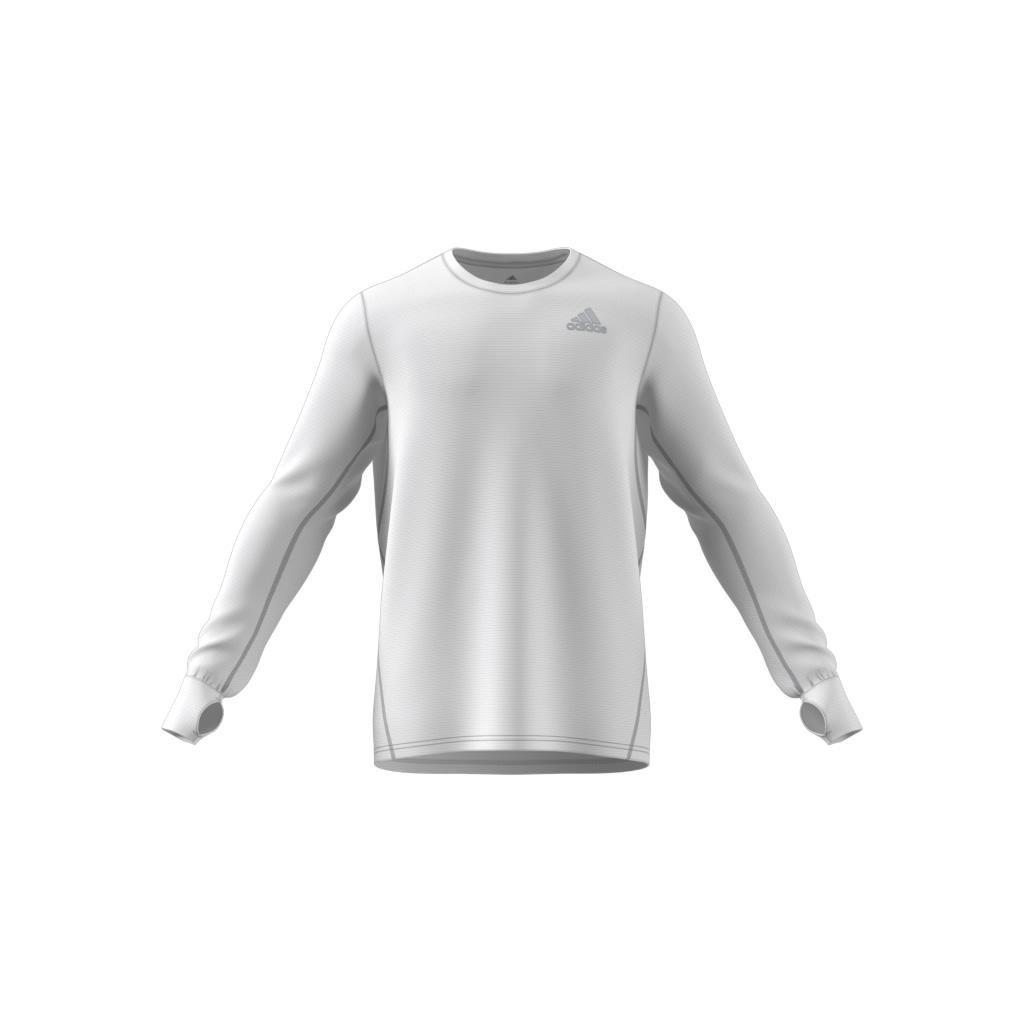 Own The Run Long Sleeve T-shirt, White, A901_ONE, large image number 9