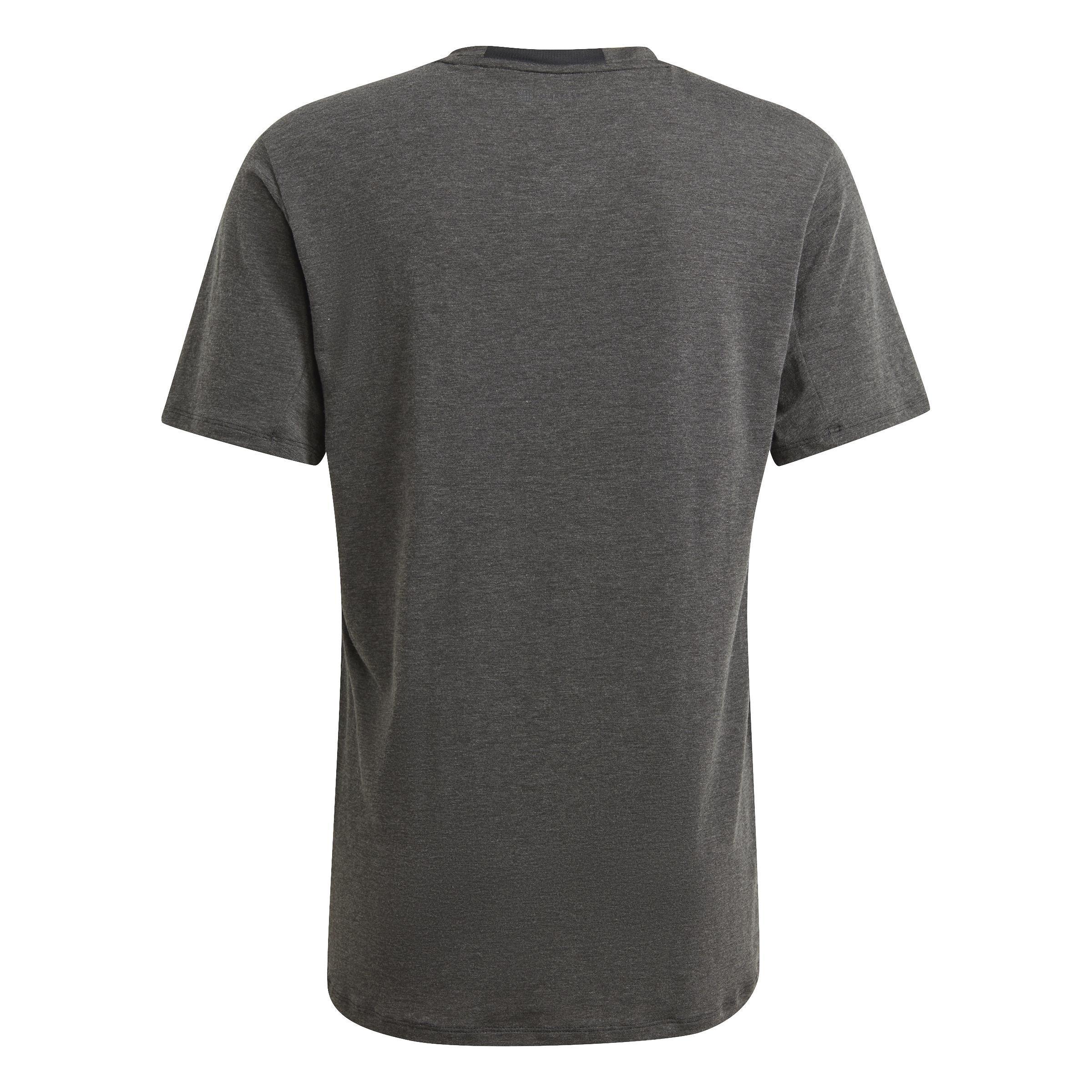 Designed for Training T-shirt, Black, A901_ONE, large image number 2