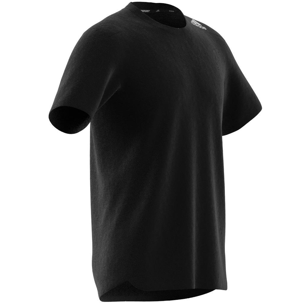 Designed for Training T-shirt, Black, A901_ONE, large image number 6