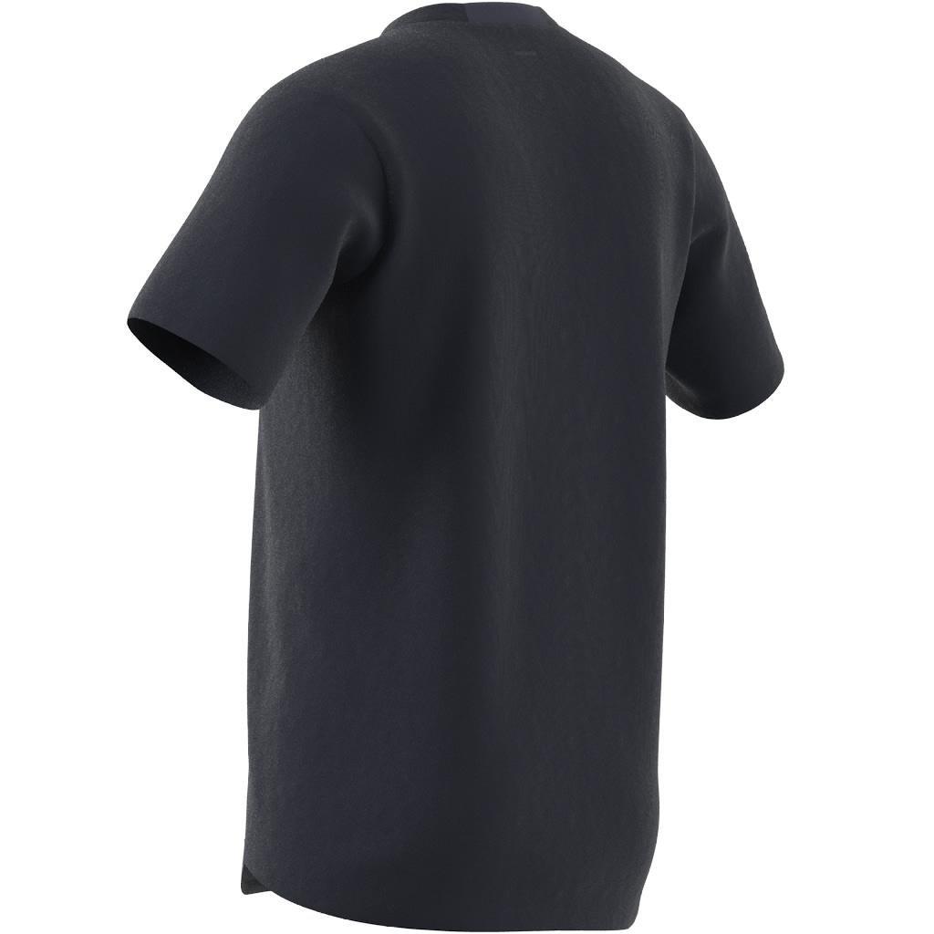 Designed for Training T-shirt, Blue, A901_ONE, large image number 12