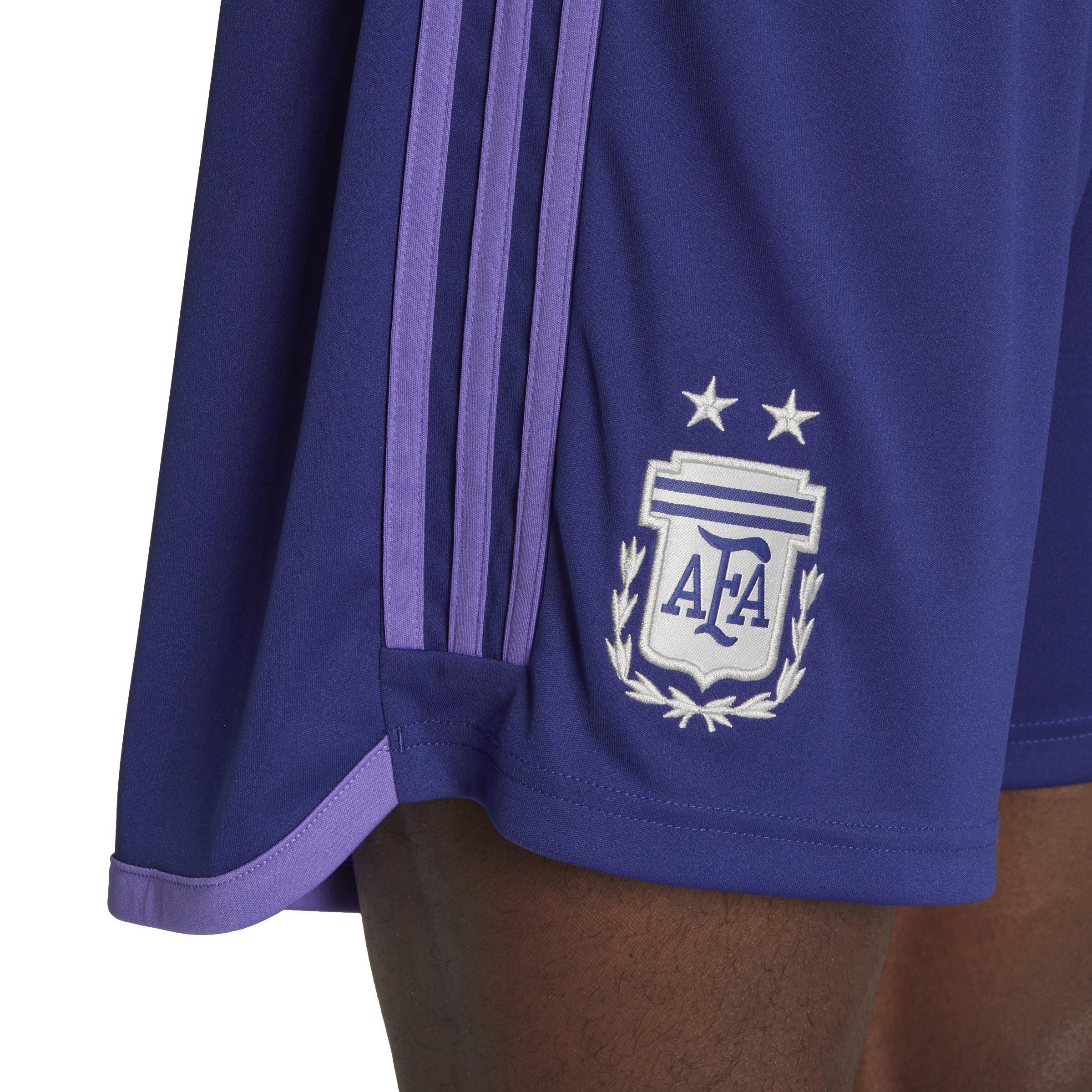 Argentina 22 Away Shorts, Blue, A901_ONE, large image number 3