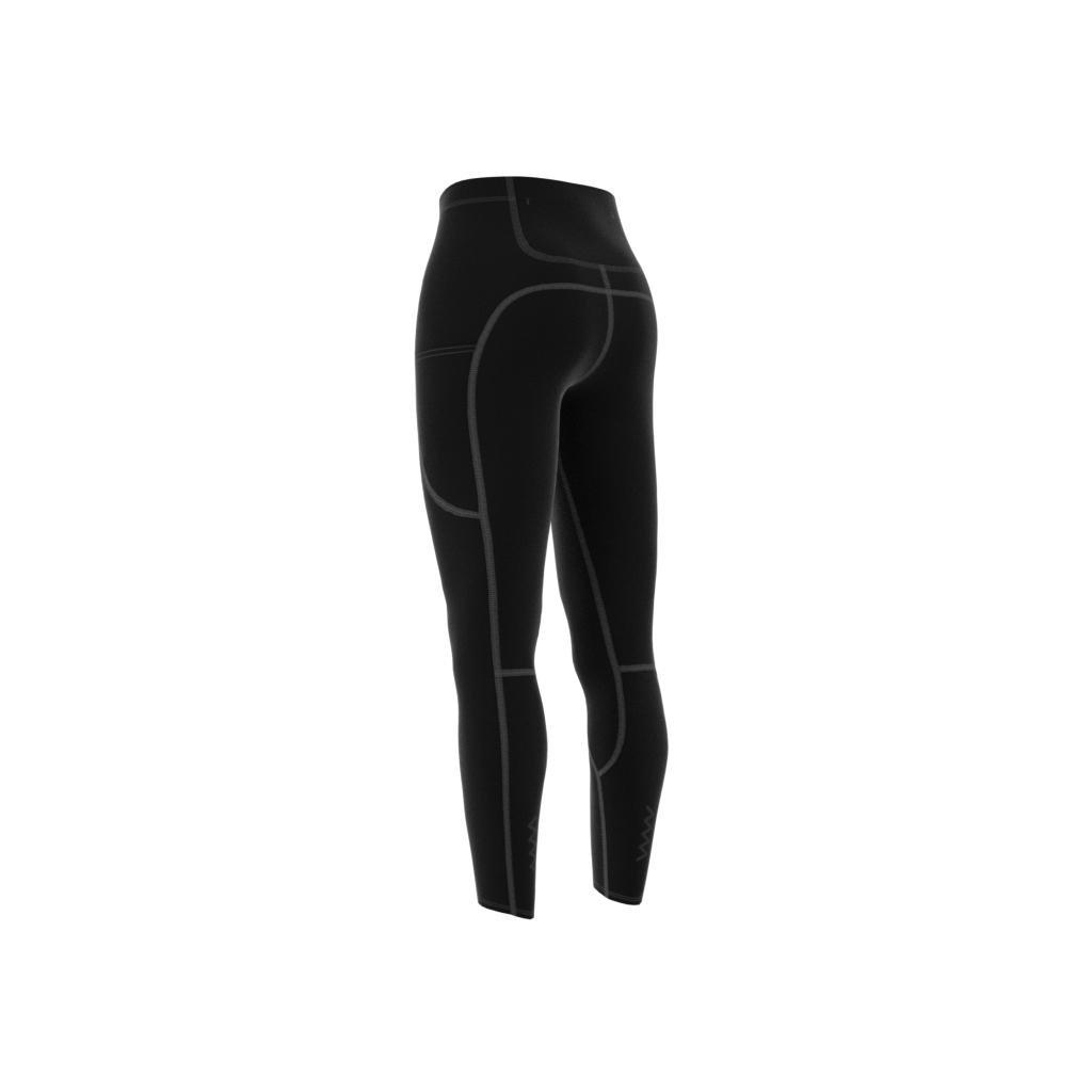 Fastimpact Running 7/8 Leggings, Black, A901_ONE, large image number 10