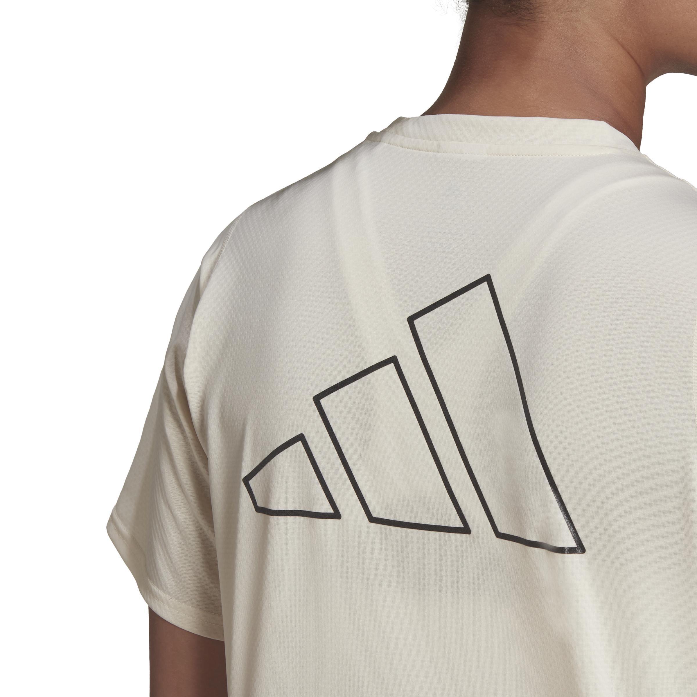 Run Icons Running T-Shirt, White, A901_ONE, large image number 2