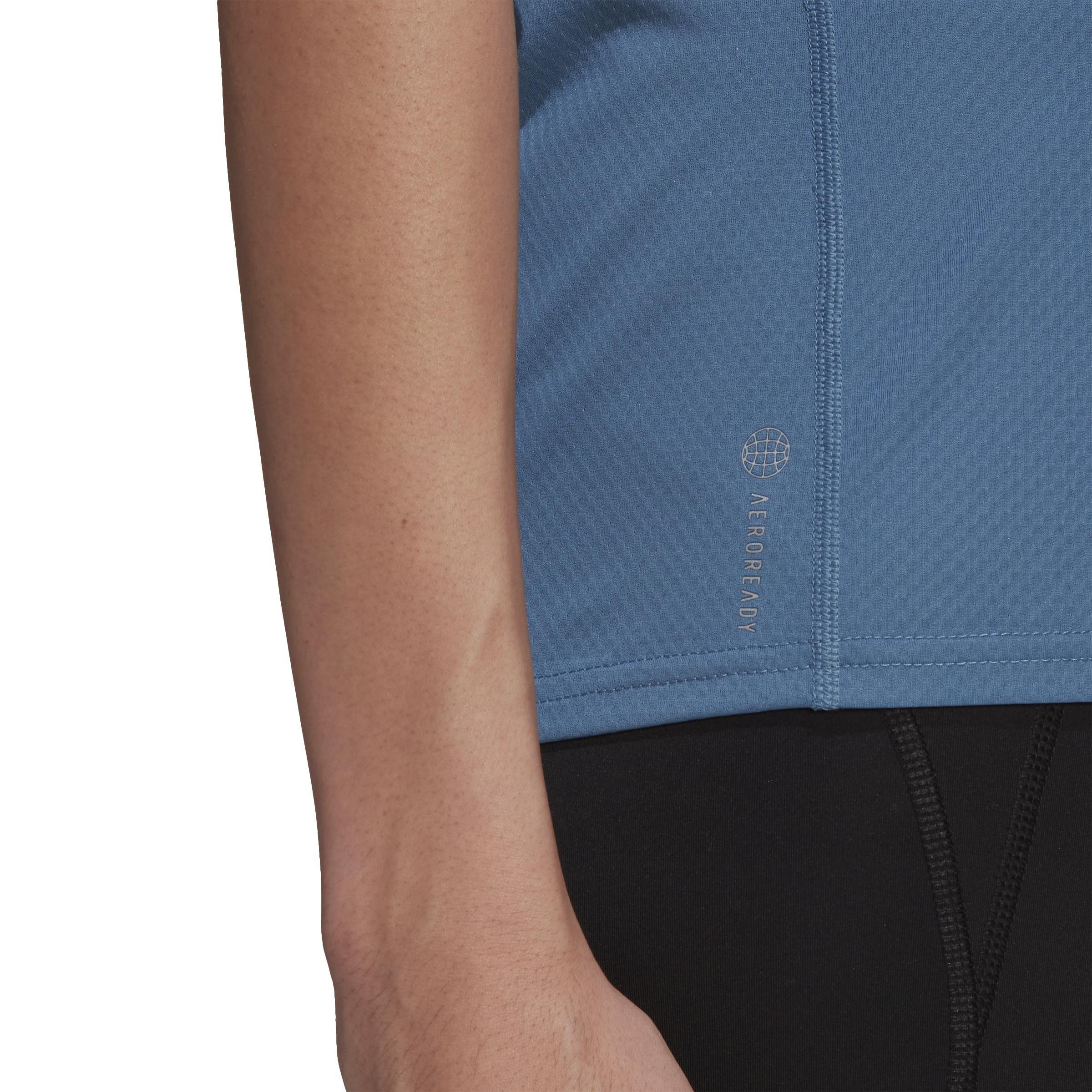 Run Icons Running T-Shirt, Blue, A901_ONE, large image number 4