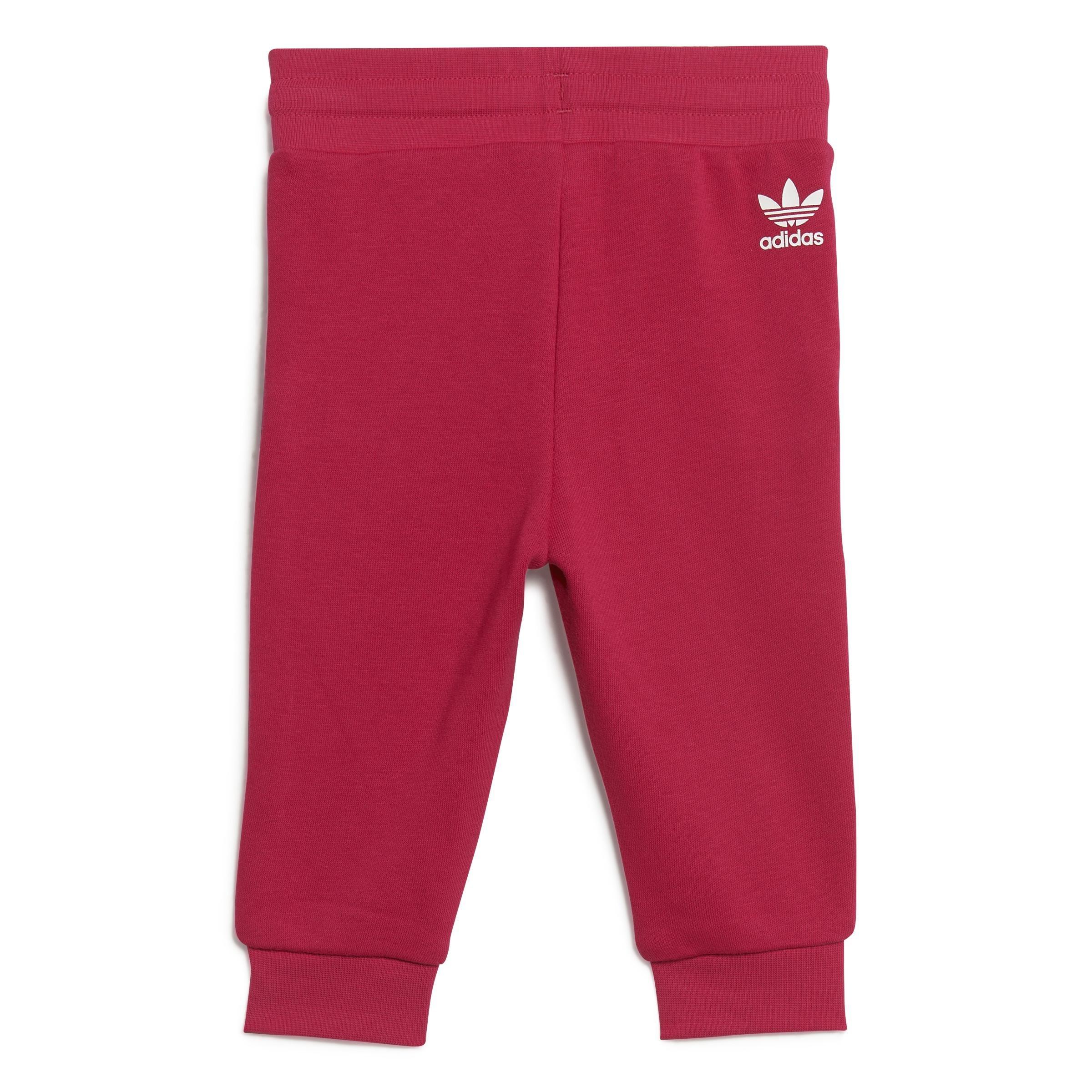 Unisex Kids Adicolor Crew Set, Pink, A901_ONE, large image number 5