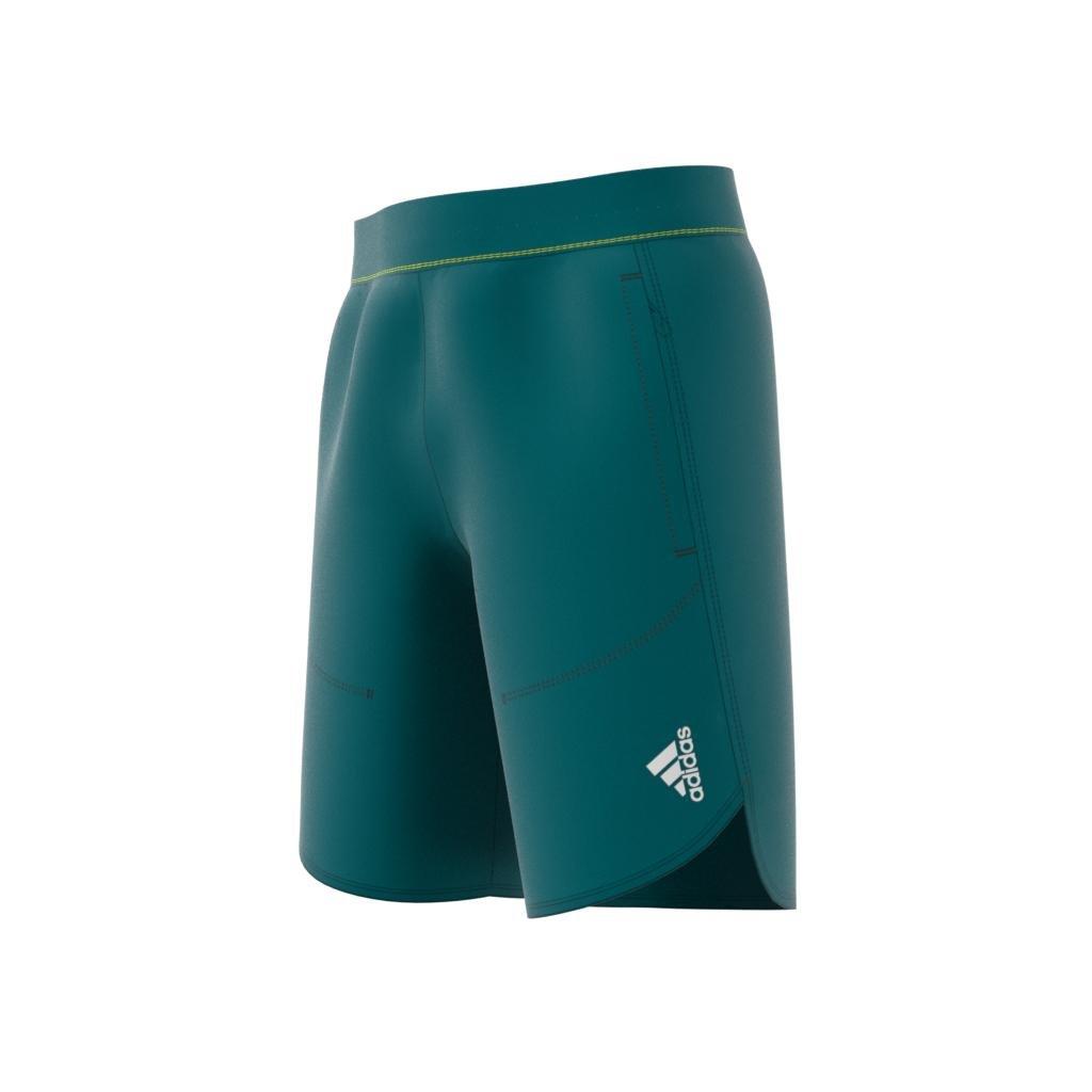 Kids Designed For Sport Aeroready Training Shorts, Turquoise, A901_ONE, large image number 1