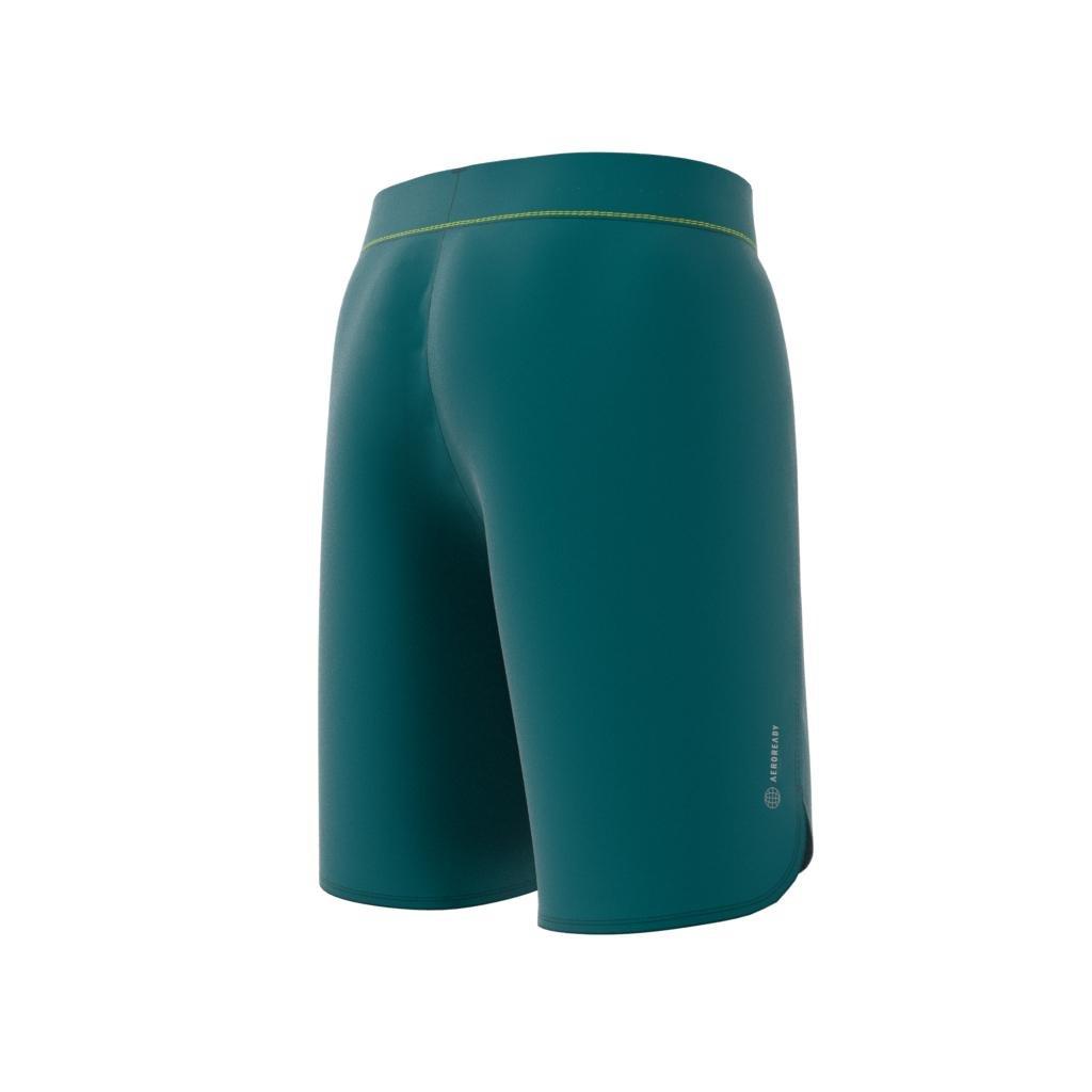 Kids Designed For Sport Aeroready Training Shorts, Turquoise, A901_ONE, large image number 9