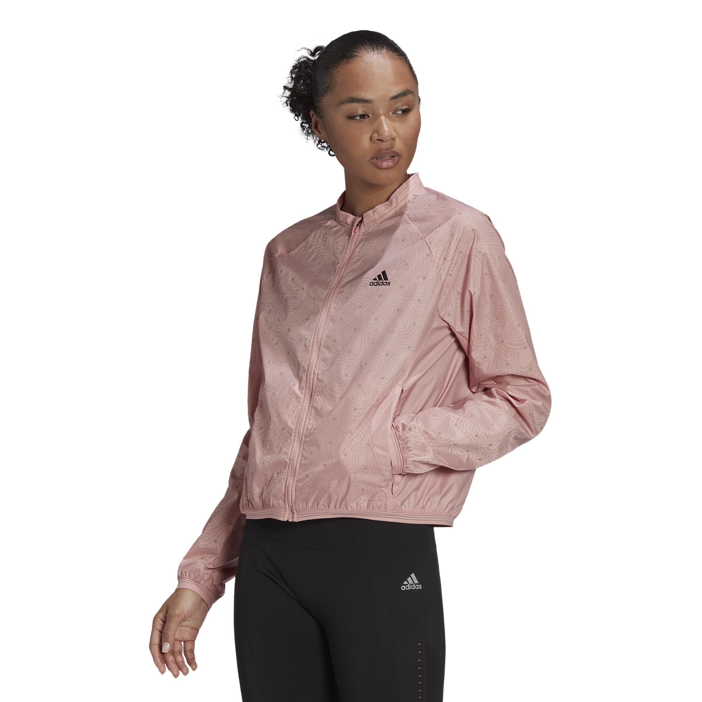 Run Fast Radically Reflective Windbreaker, Pink, A901_ONE, large image number 1