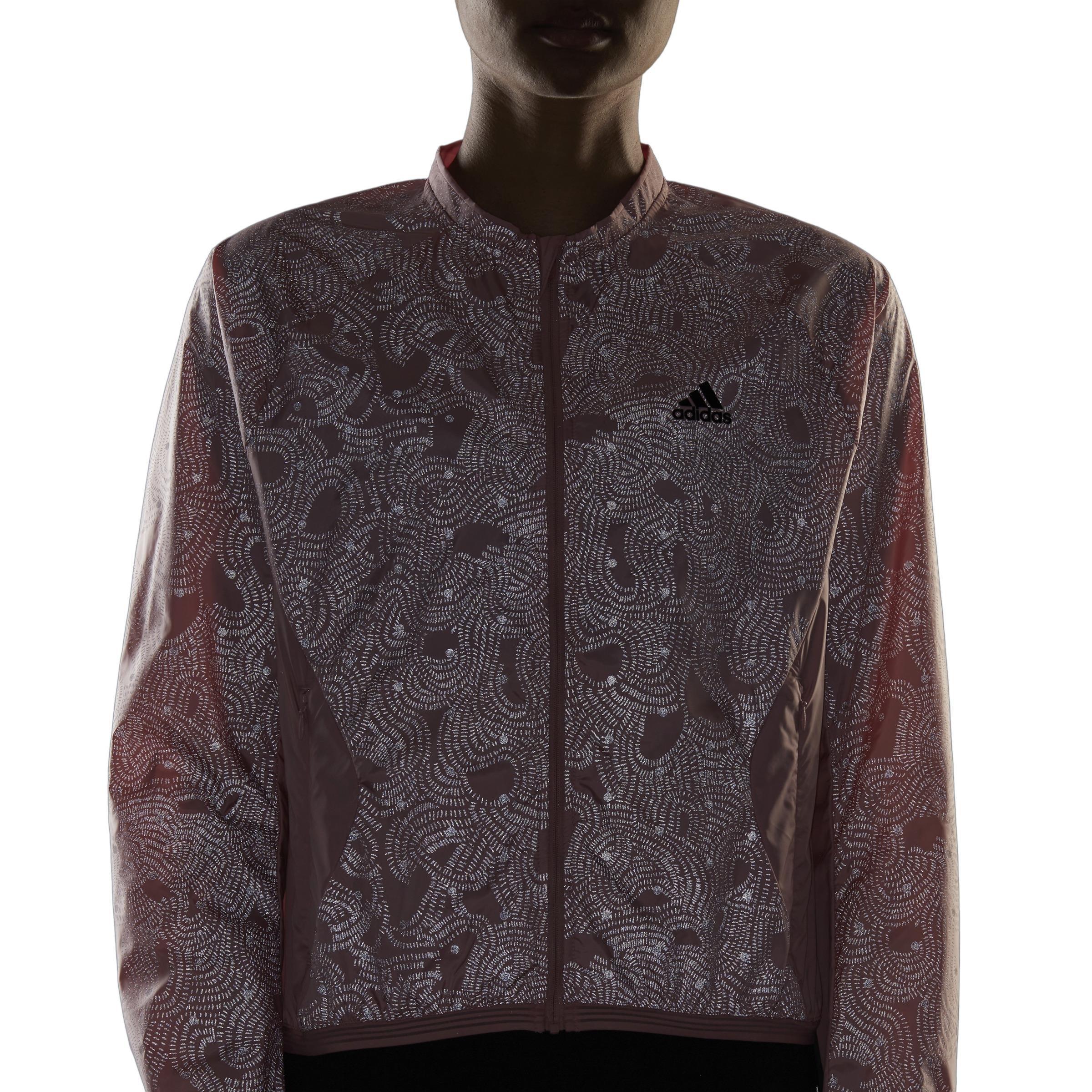 Run Fast Radically Reflective Windbreaker, Pink, A901_ONE, large image number 6