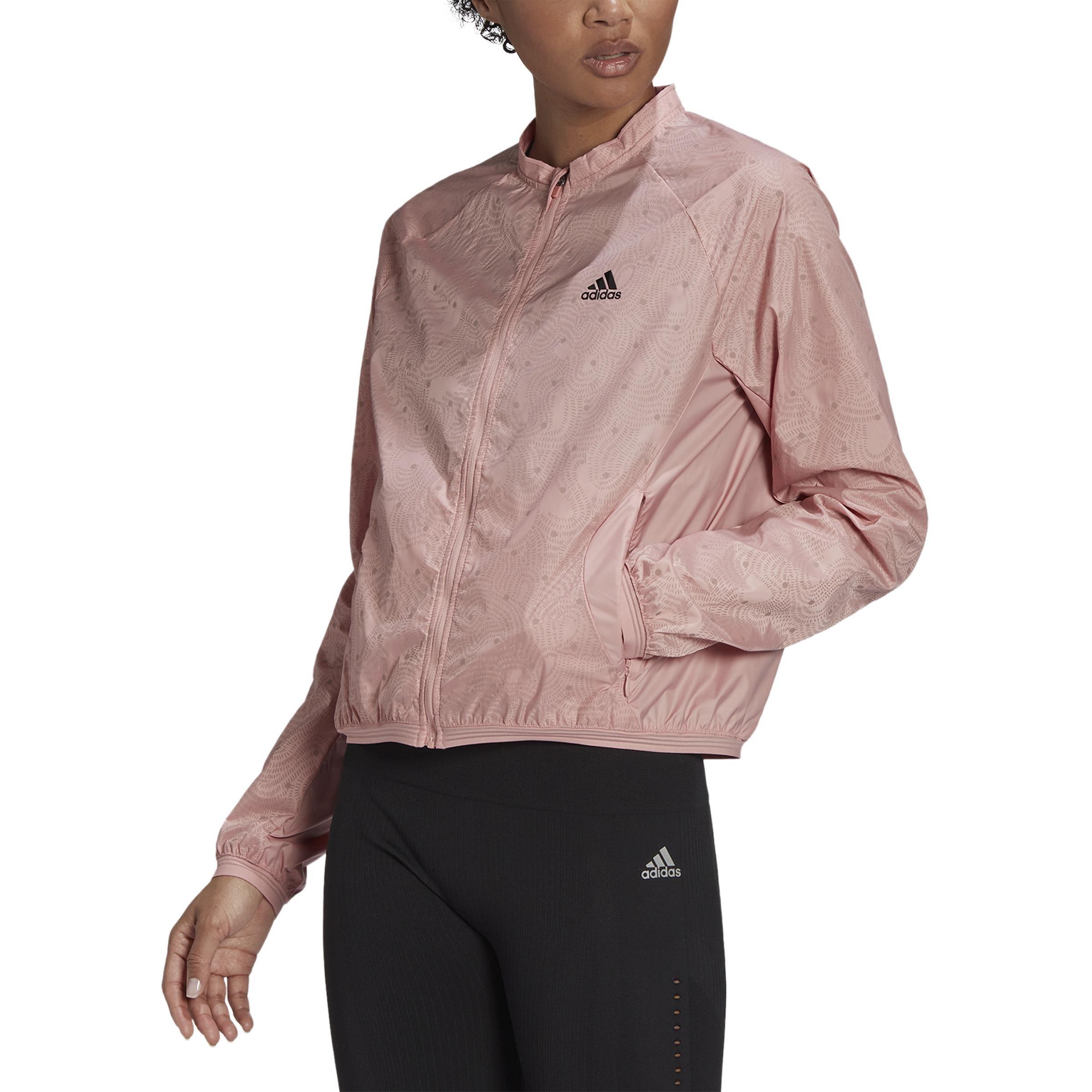 Run Fast Radically Reflective Windbreaker, Pink, A901_ONE, large image number 7