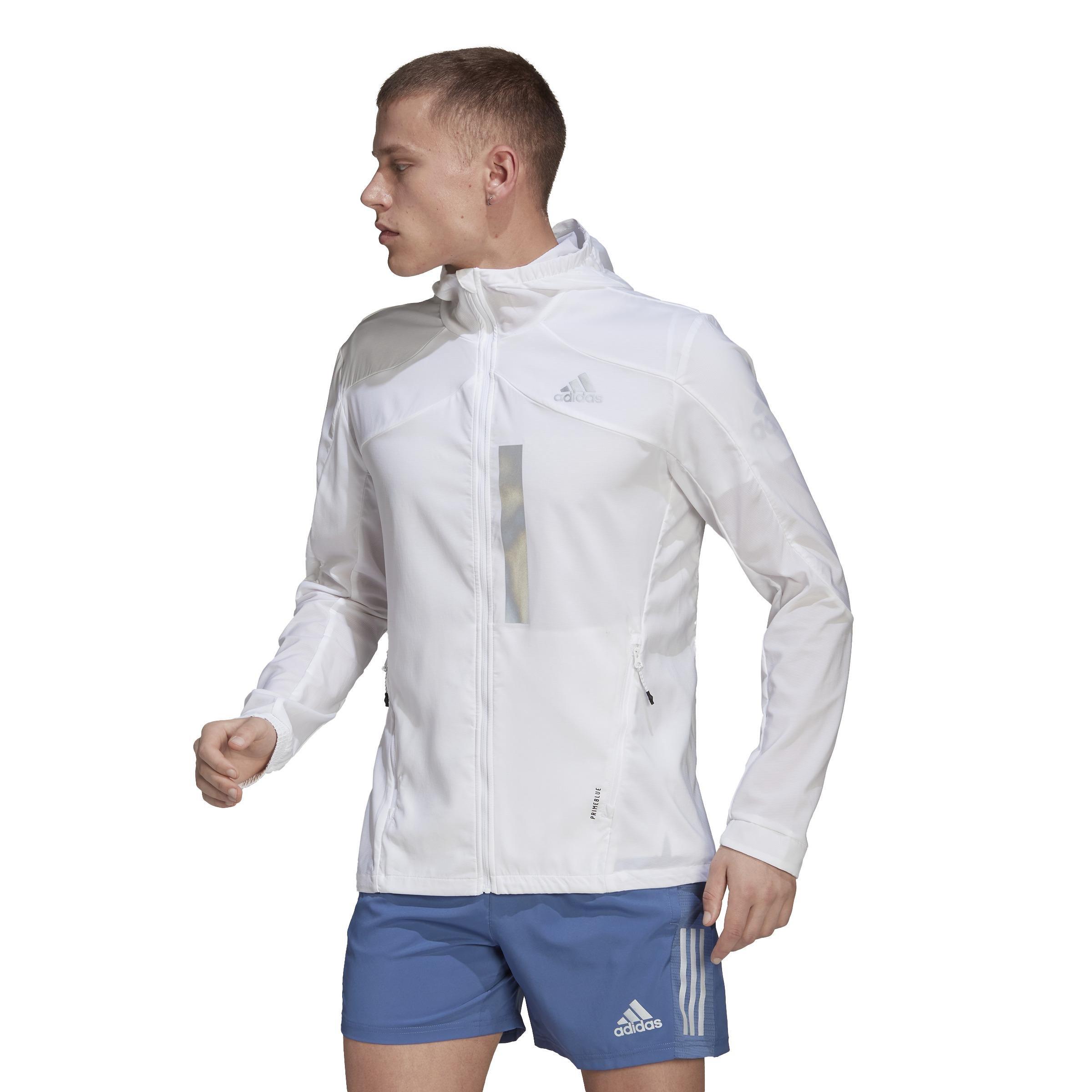 Marathon Translucent Jacket, White, , large image number 1
