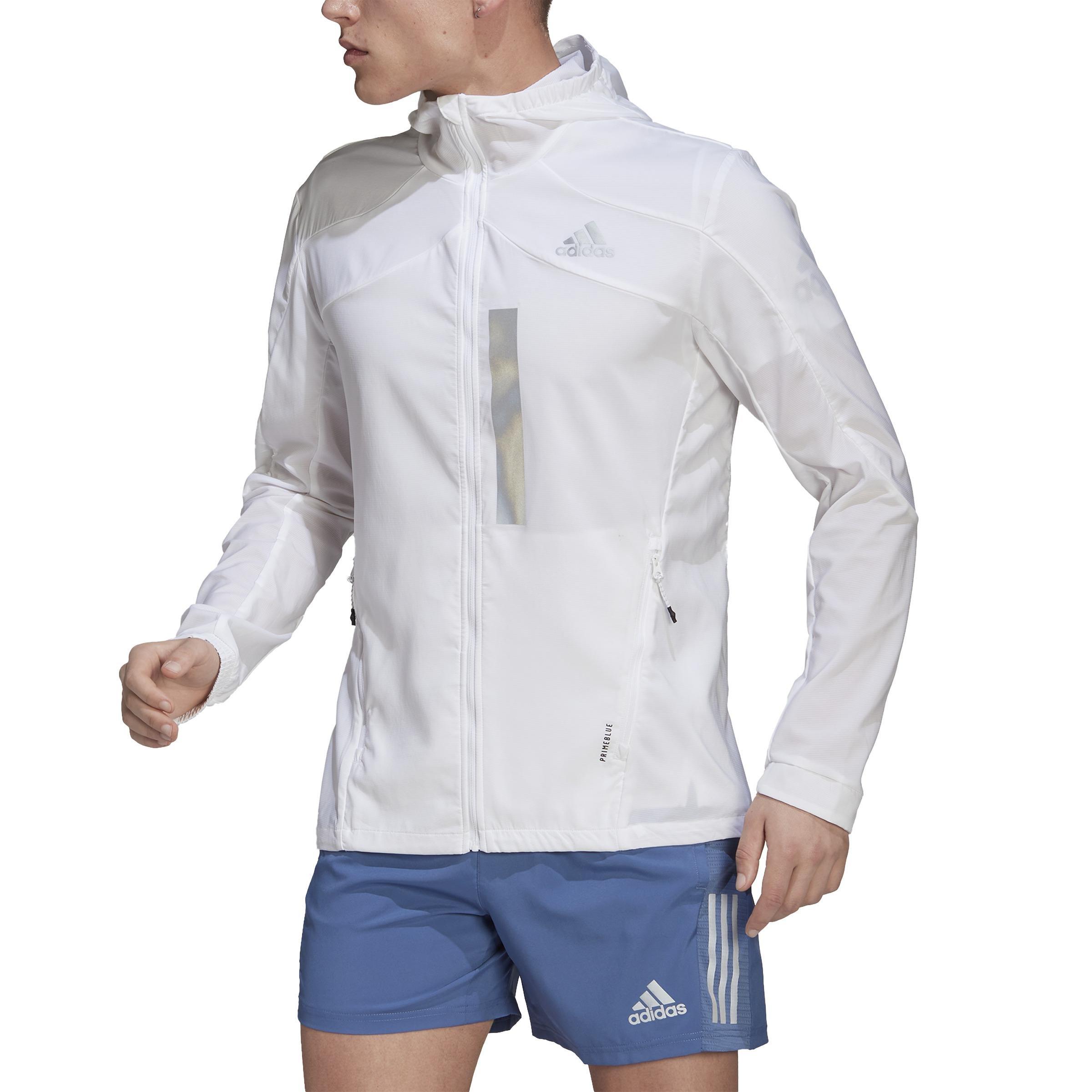 Marathon Translucent Jacket, White, , large image number 4