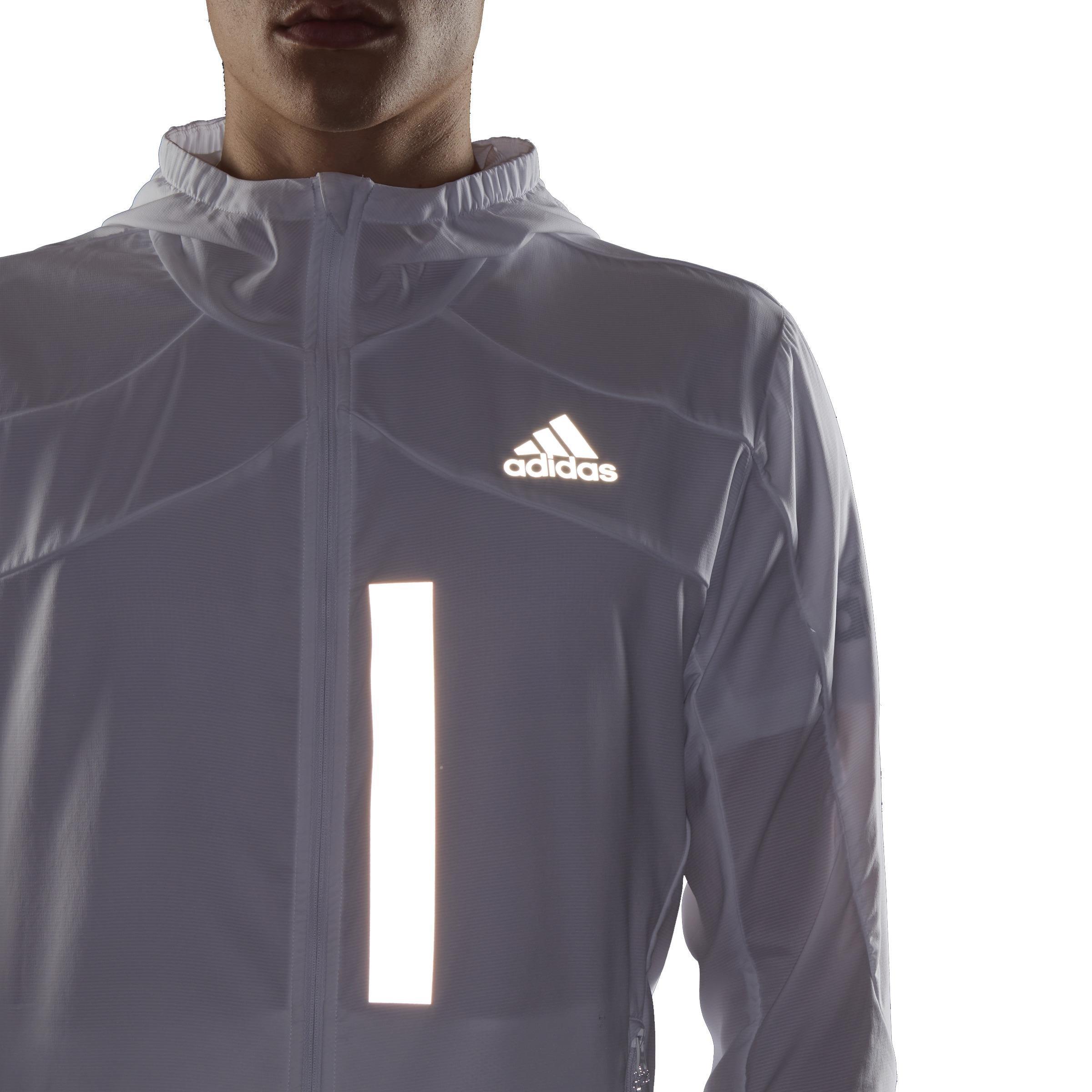 Marathon Translucent Jacket, White, , large image number 7