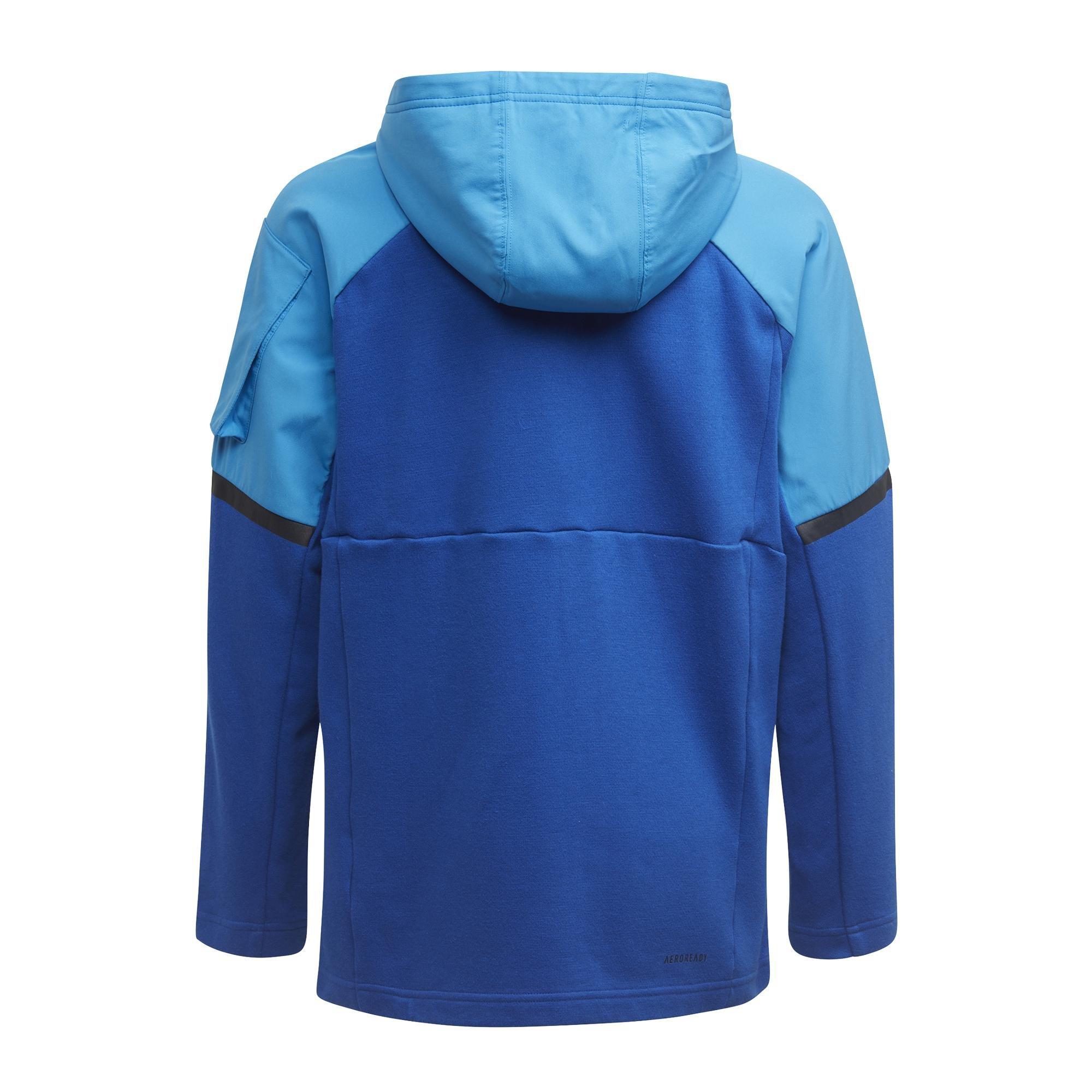 Kids Designed For Gameday Full-Zip Hoodie, Blue, , large image number 7