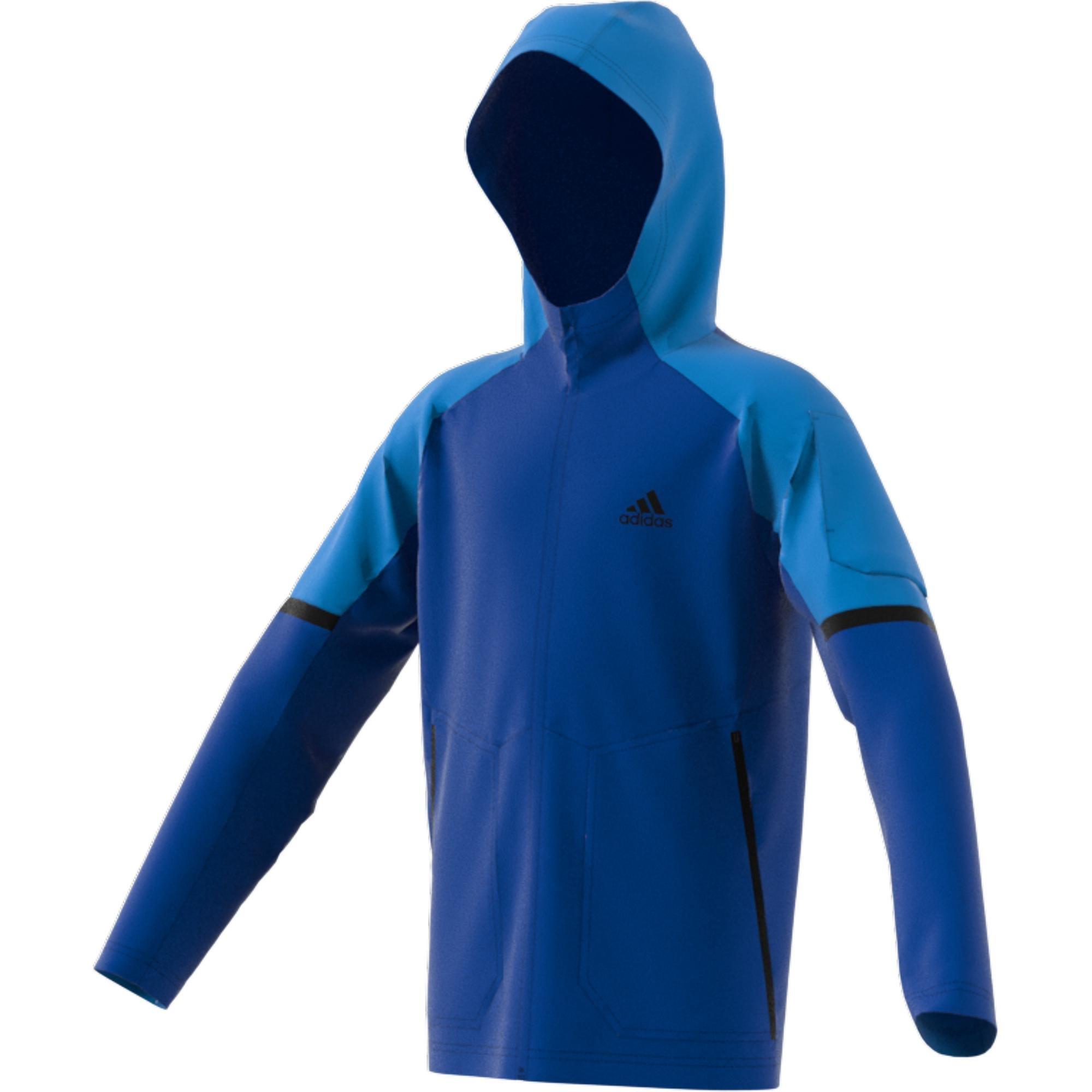 Kids Designed For Gameday Full-Zip Hoodie, Blue, , large image number 15
