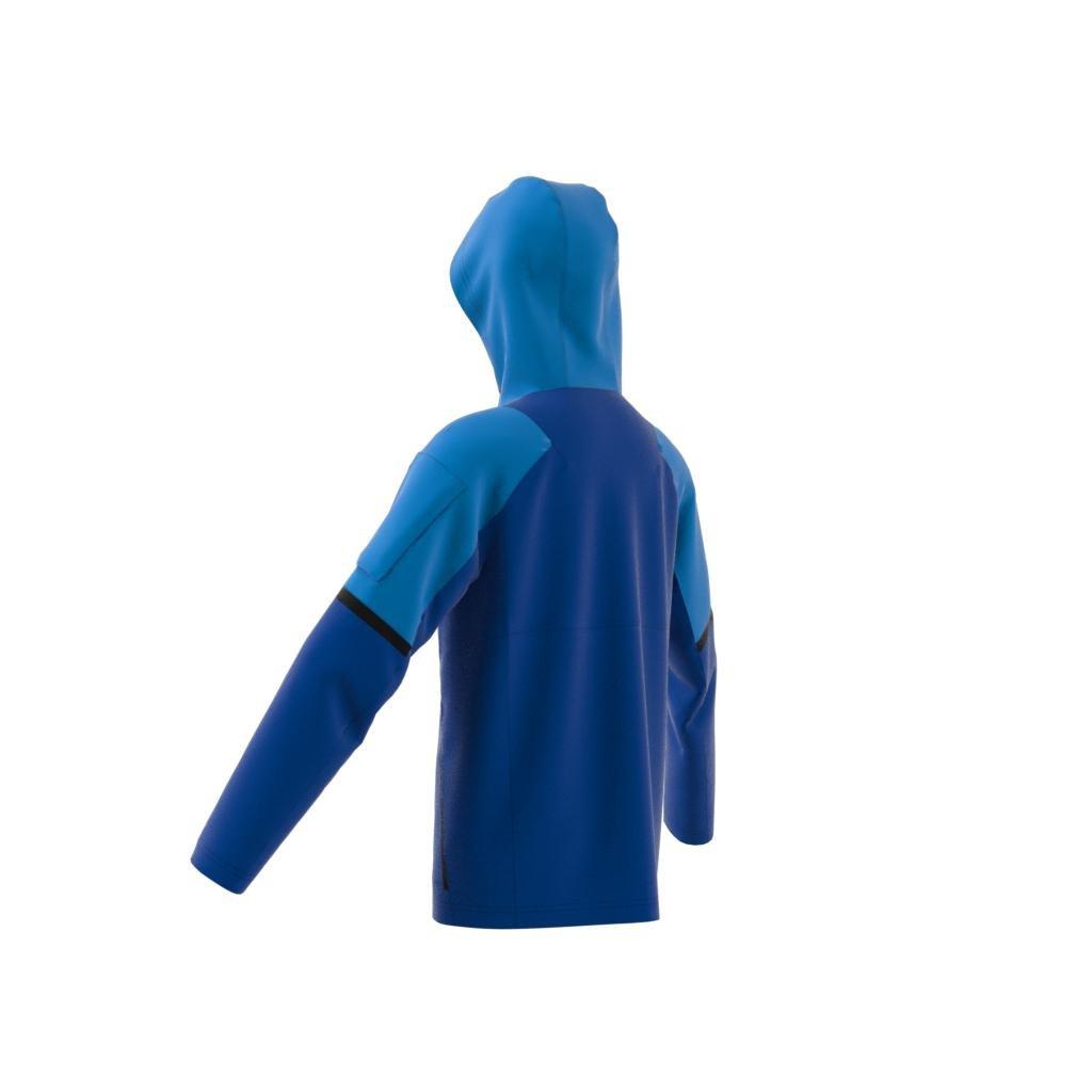 Kids Designed For Gameday Full-Zip Hoodie, Blue, , large image number 17
