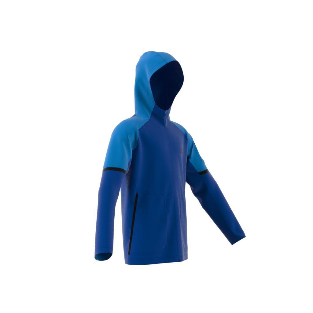 Kids Designed For Gameday Full-Zip Hoodie, Blue, , large image number 18