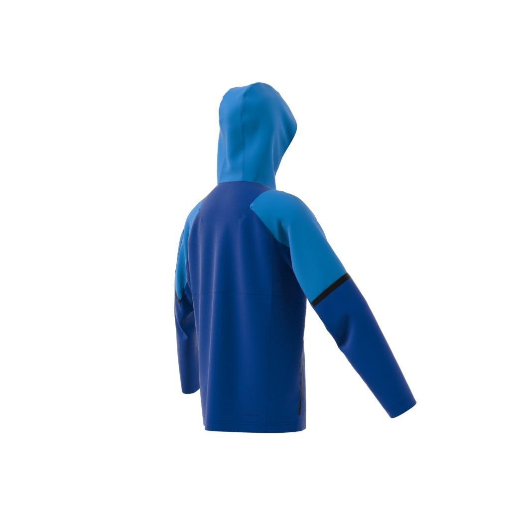 Kids Designed For Gameday Full-Zip Hoodie, Blue, , large image number 23