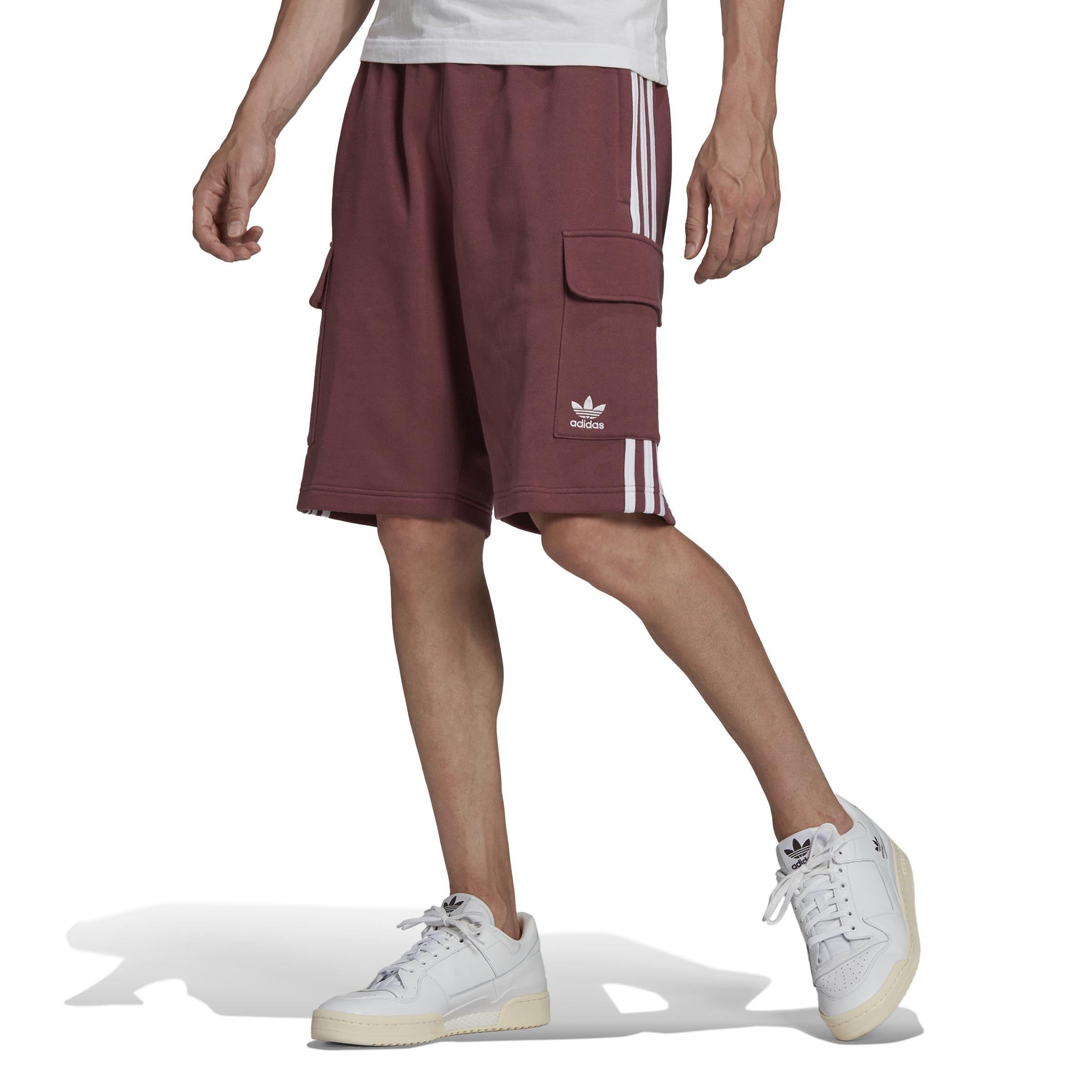 Adicolor Classics 3-Stripes Cargo Shorts, Brown, A901_ONE, large image number 1