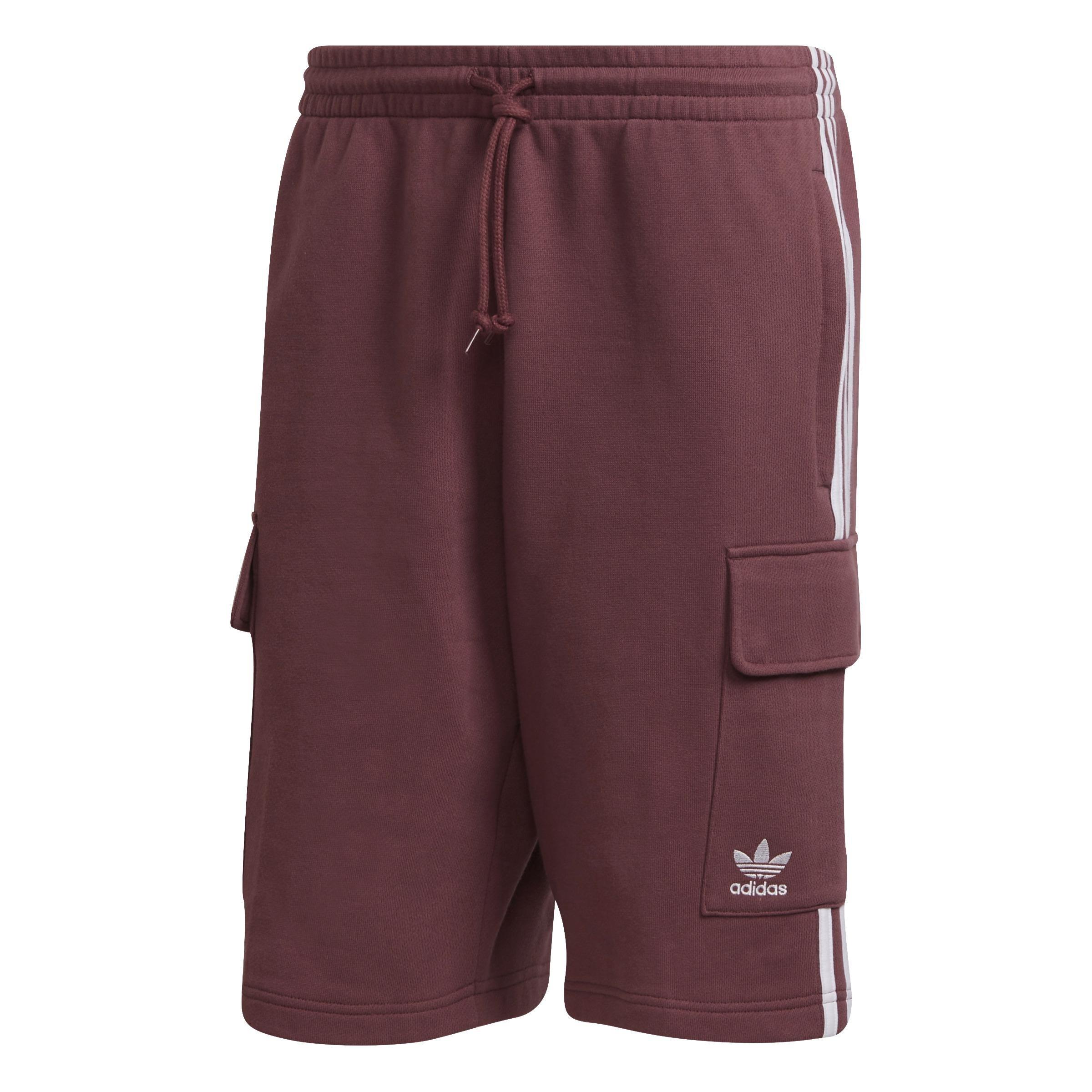 Adicolor Classics 3-Stripes Cargo Shorts, Brown, A901_ONE, large image number 2