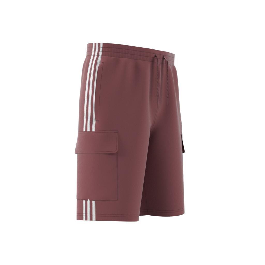 Adicolor Classics 3-Stripes Cargo Shorts, Brown, A901_ONE, large image number 13