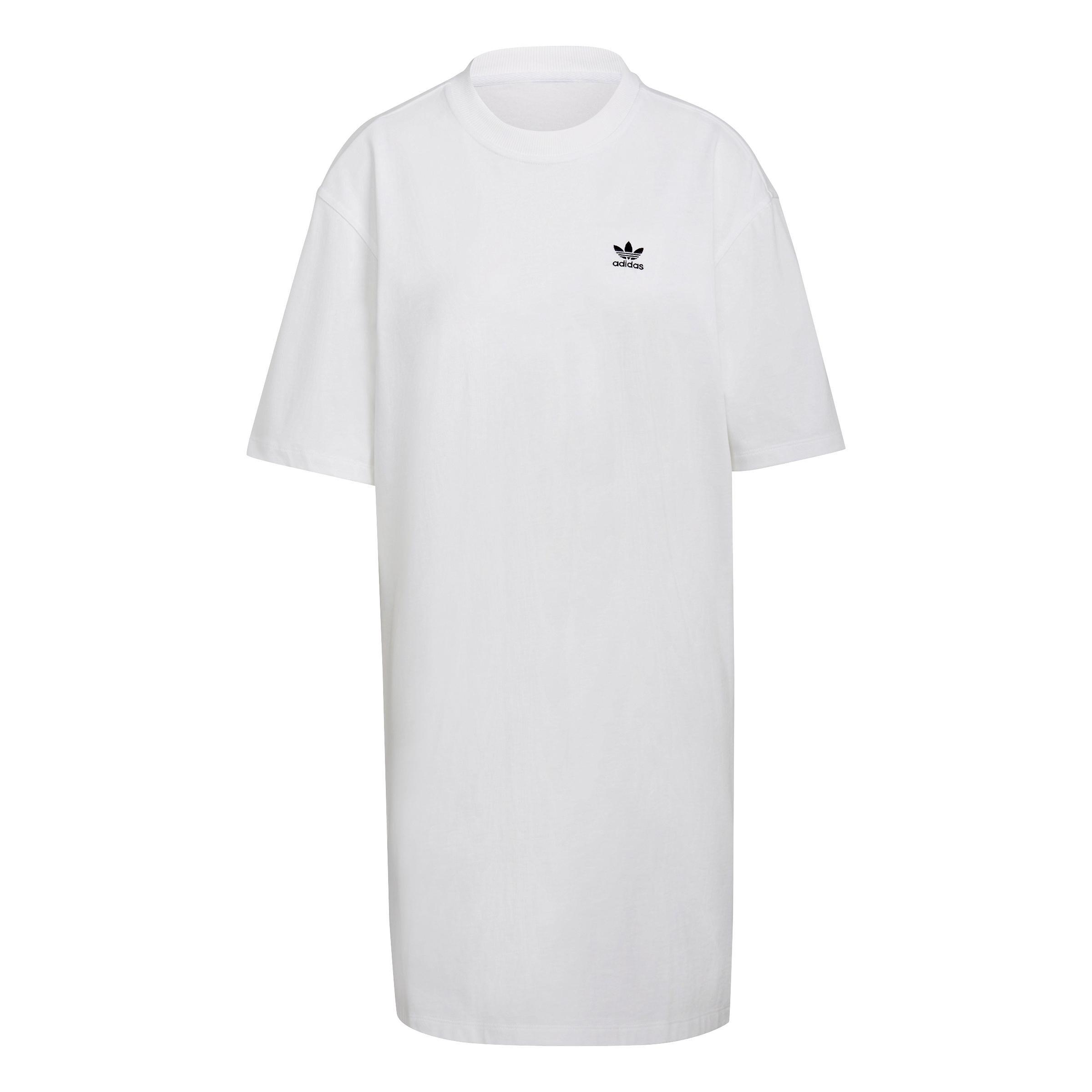 Adicolor Classics Big Trefoil T-Shirt Dress, White, A901_ONE, large image number 2