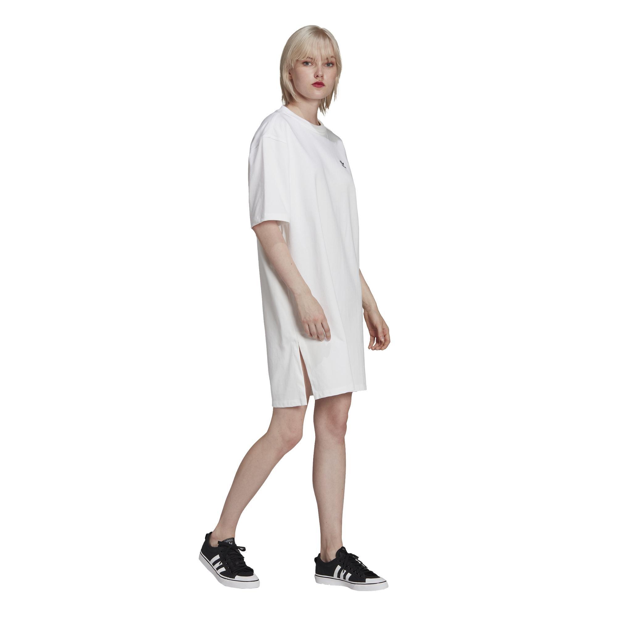 Adicolor Classics Big Trefoil T-Shirt Dress, White, A901_ONE, large image number 20