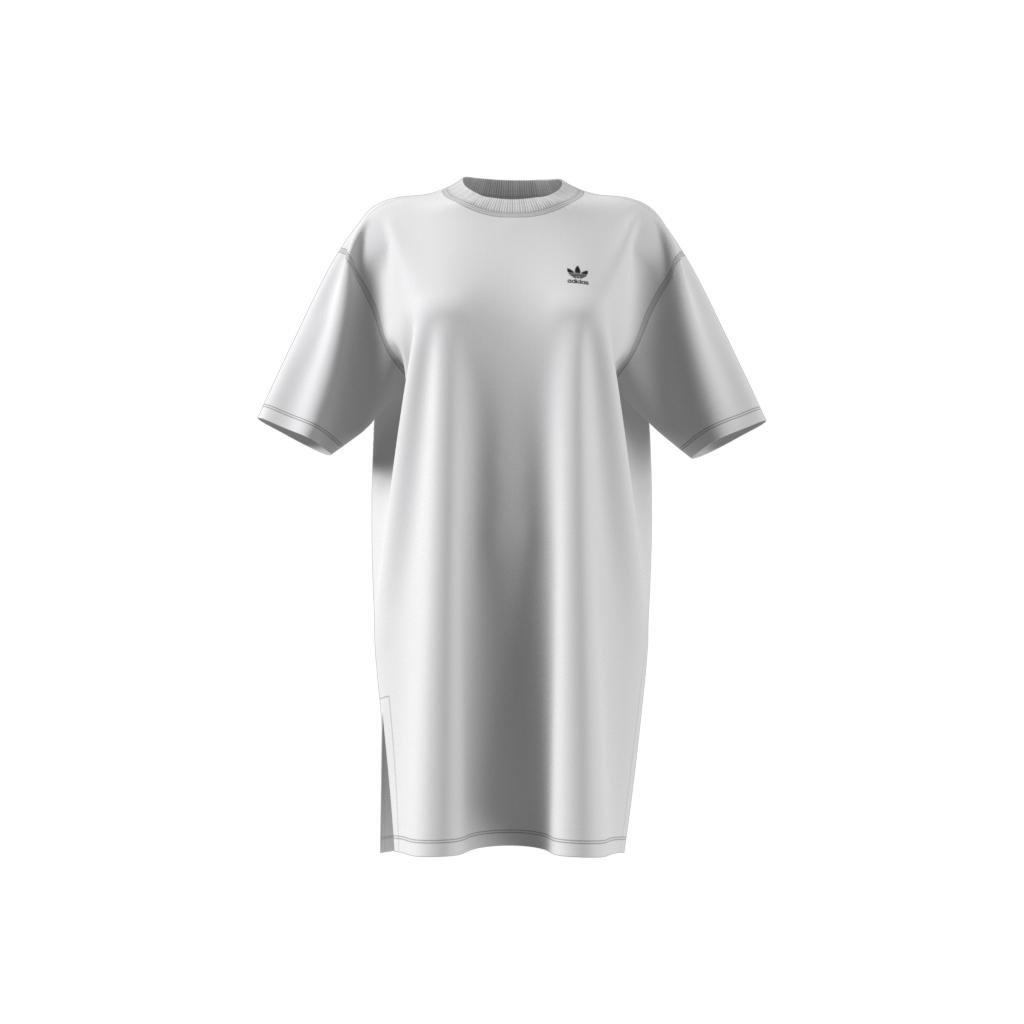 Adicolor Classics Big Trefoil T-Shirt Dress, White, A901_ONE, large image number 32