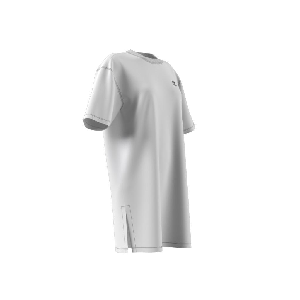 Adicolor Classics Big Trefoil T-Shirt Dress, White, A901_ONE, large image number 33