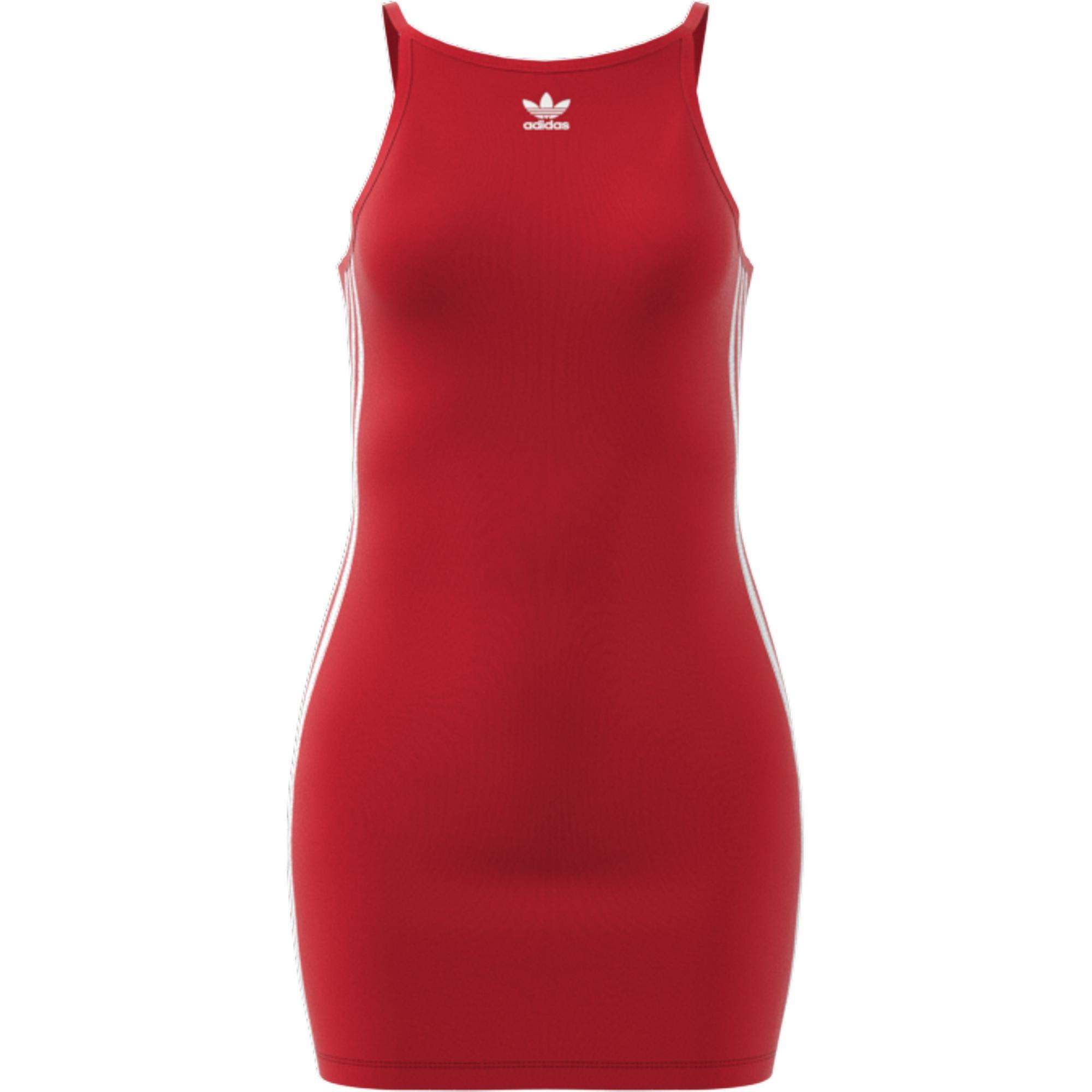 Adicolor Classics Tight Summer Dress, Red, A901_ONE, large image number 2