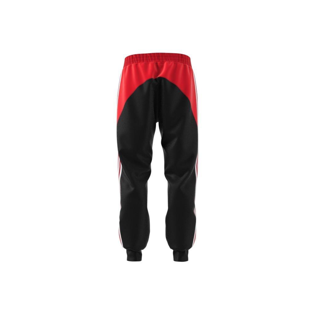 Sst Blocked Tracksuit Bottoms, Red, , large image number 5