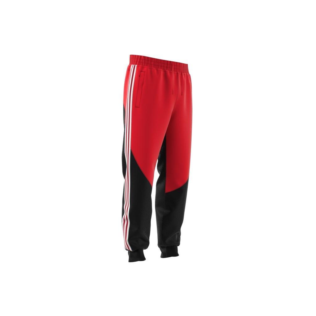 Sst Blocked Tracksuit Bottoms, Red, , large image number 9
