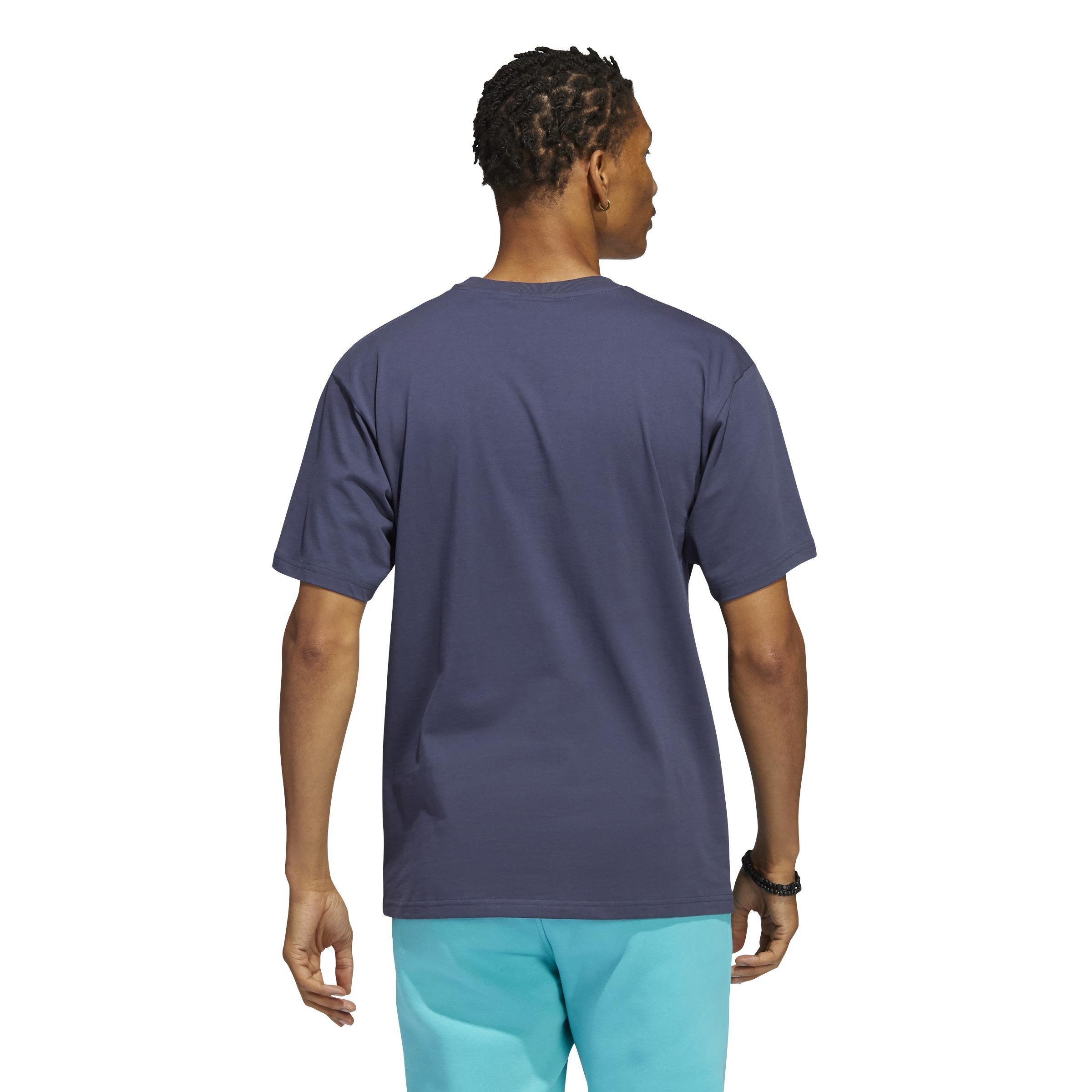 Originals Forever Sport Short Sleeve T-Shirt, Blue, A901_ONE, large image number 1