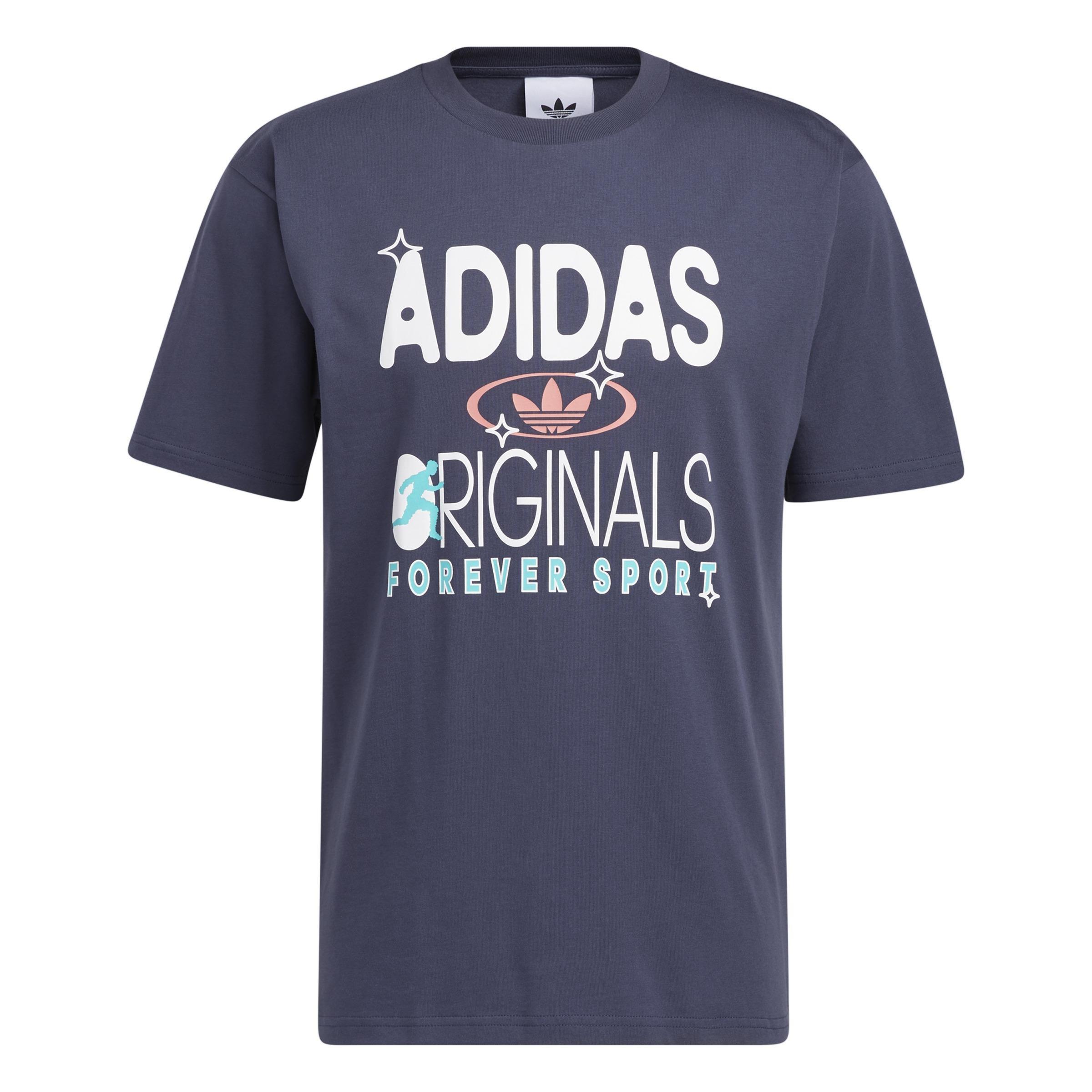 Originals Forever Sport Short Sleeve T-Shirt, Blue, A901_ONE, large image number 7