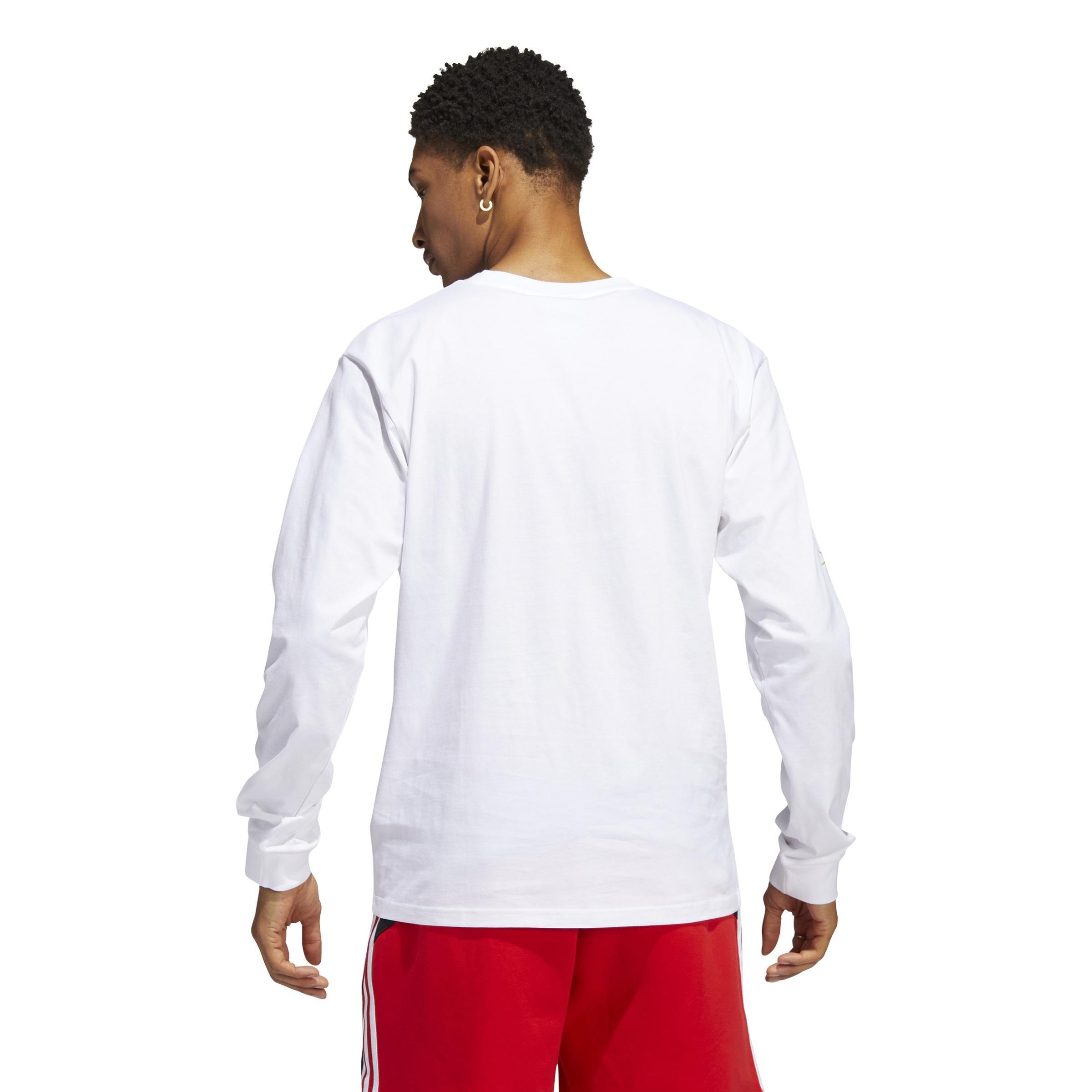 B-Ball Photo T-Shirt, White, , large image number 2