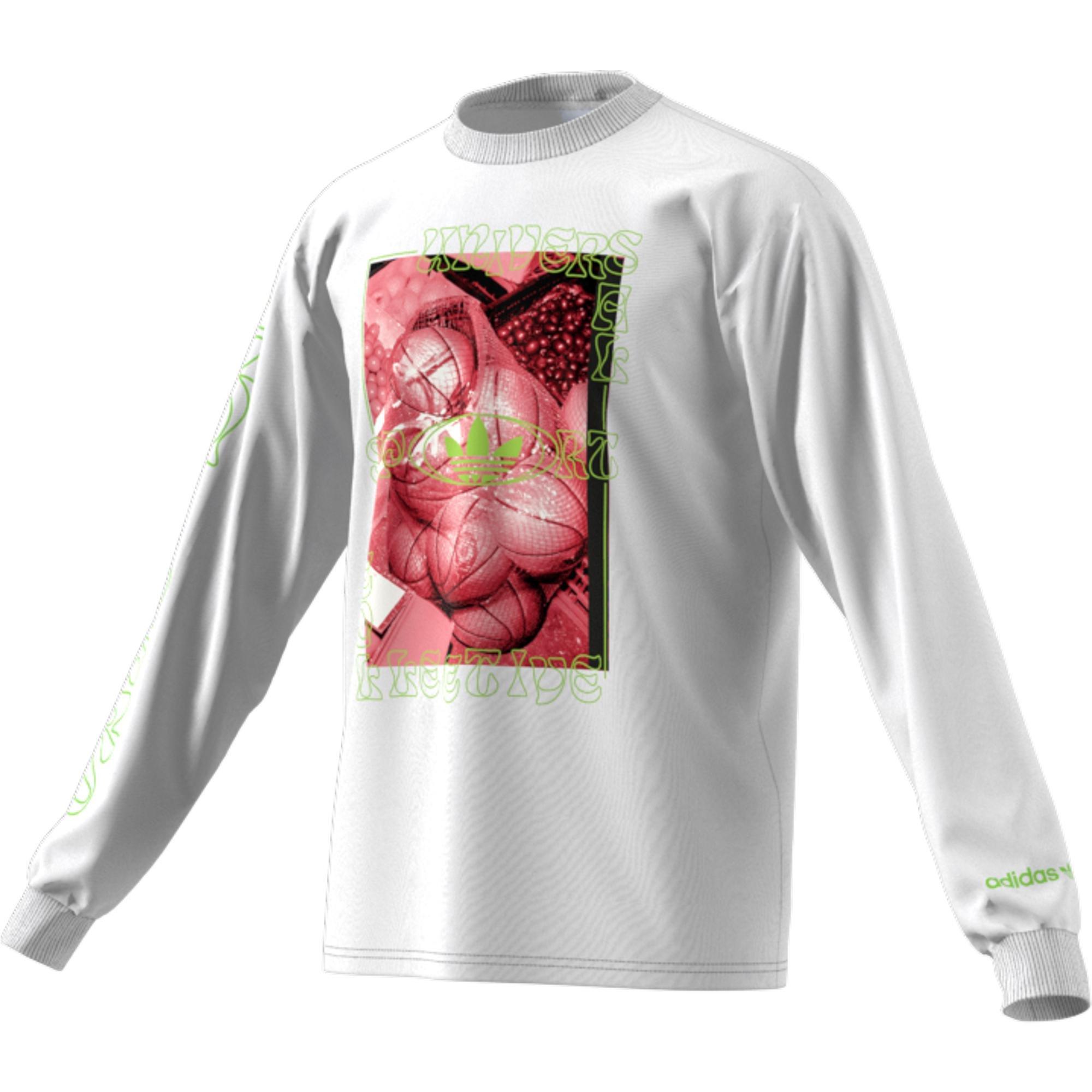 B-Ball Photo T-Shirt, White, A901_ONE, large image number 7