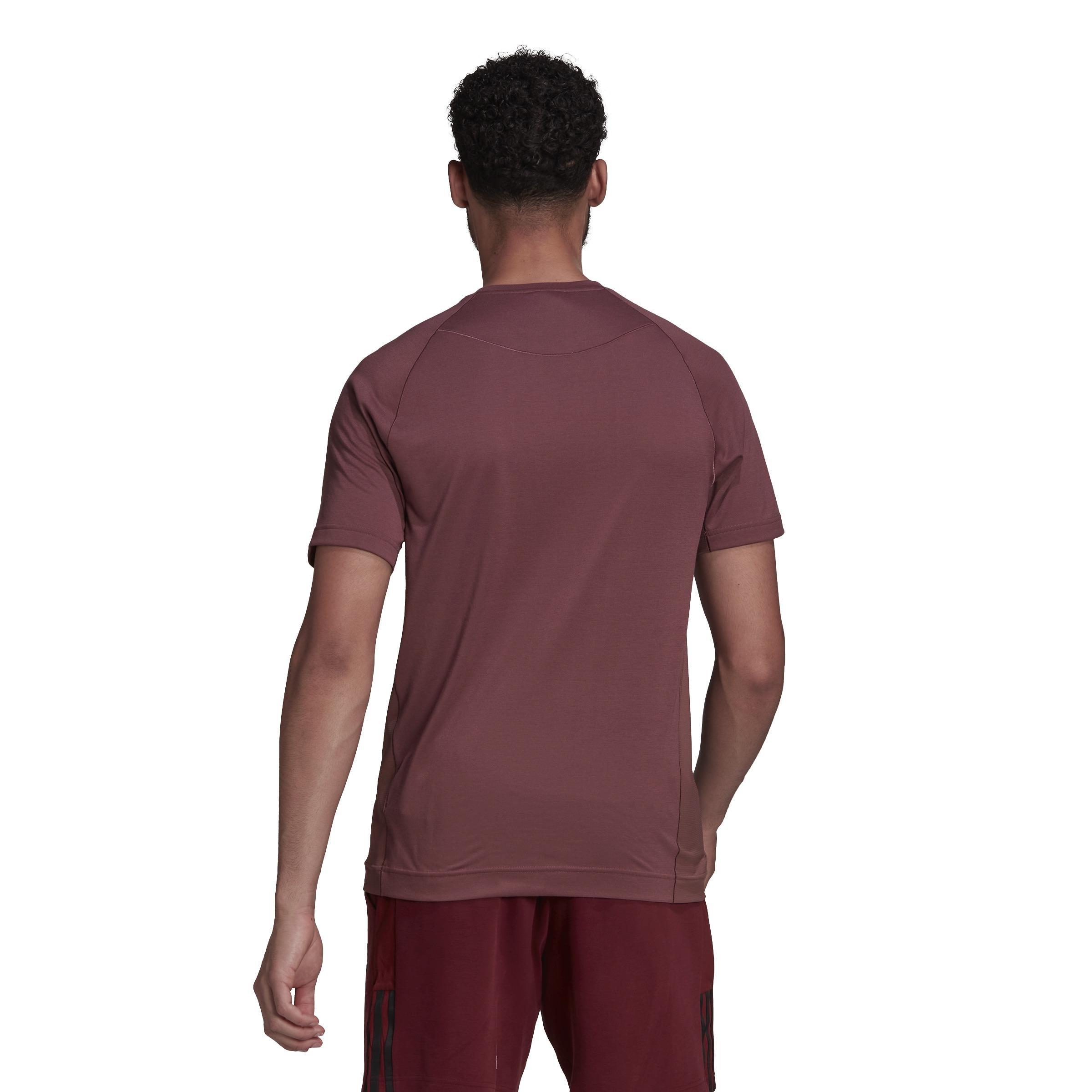 Yoga Training T-Shirt, Burgundy, , large image number 4