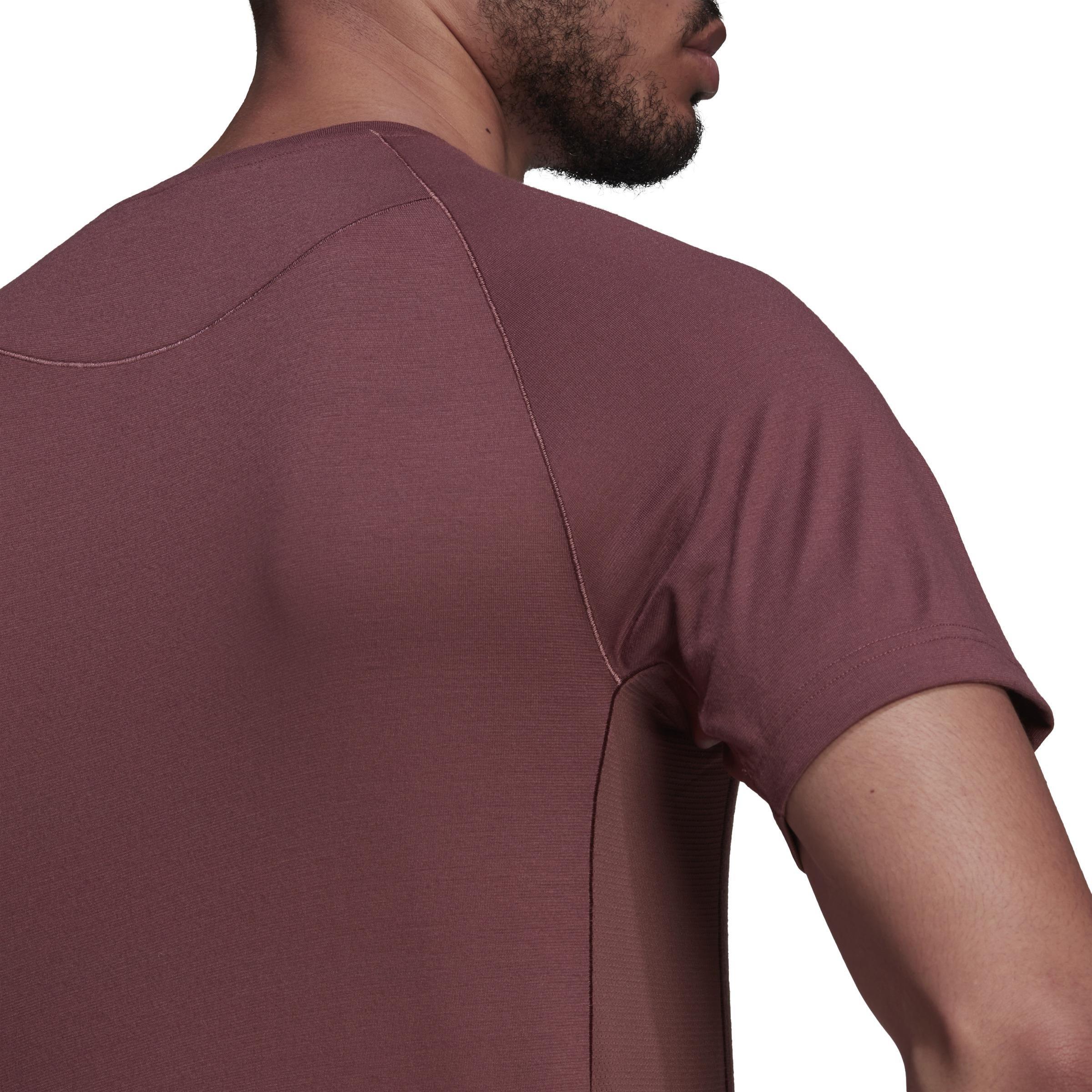 Yoga Training T-Shirt, Burgundy, , large image number 6