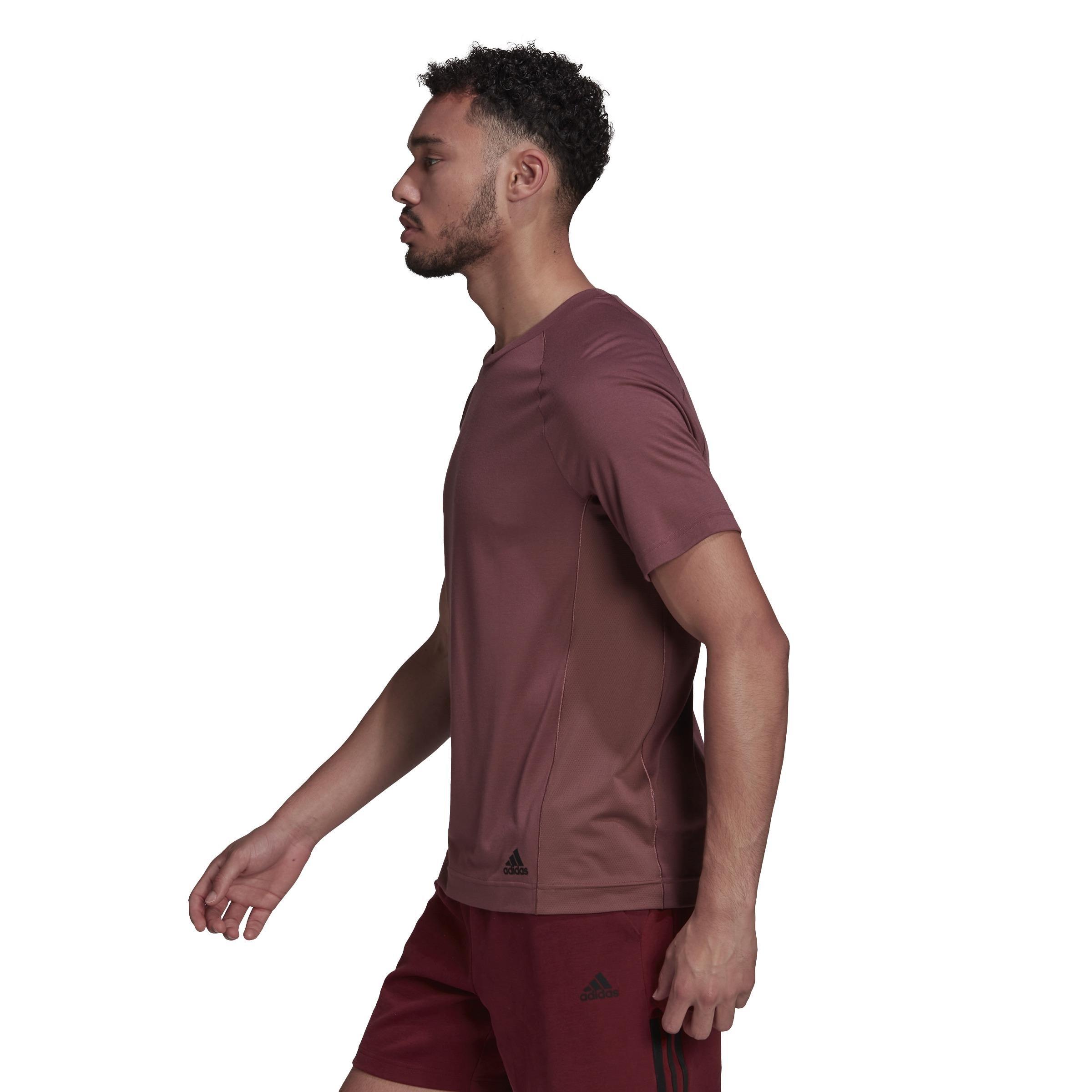 Yoga Training T-Shirt, Burgundy, , large image number 7