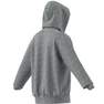 Mens Melange Full-Zip Hooded Sweatshirt, Grey, A901_ONE, thumbnail image number 12