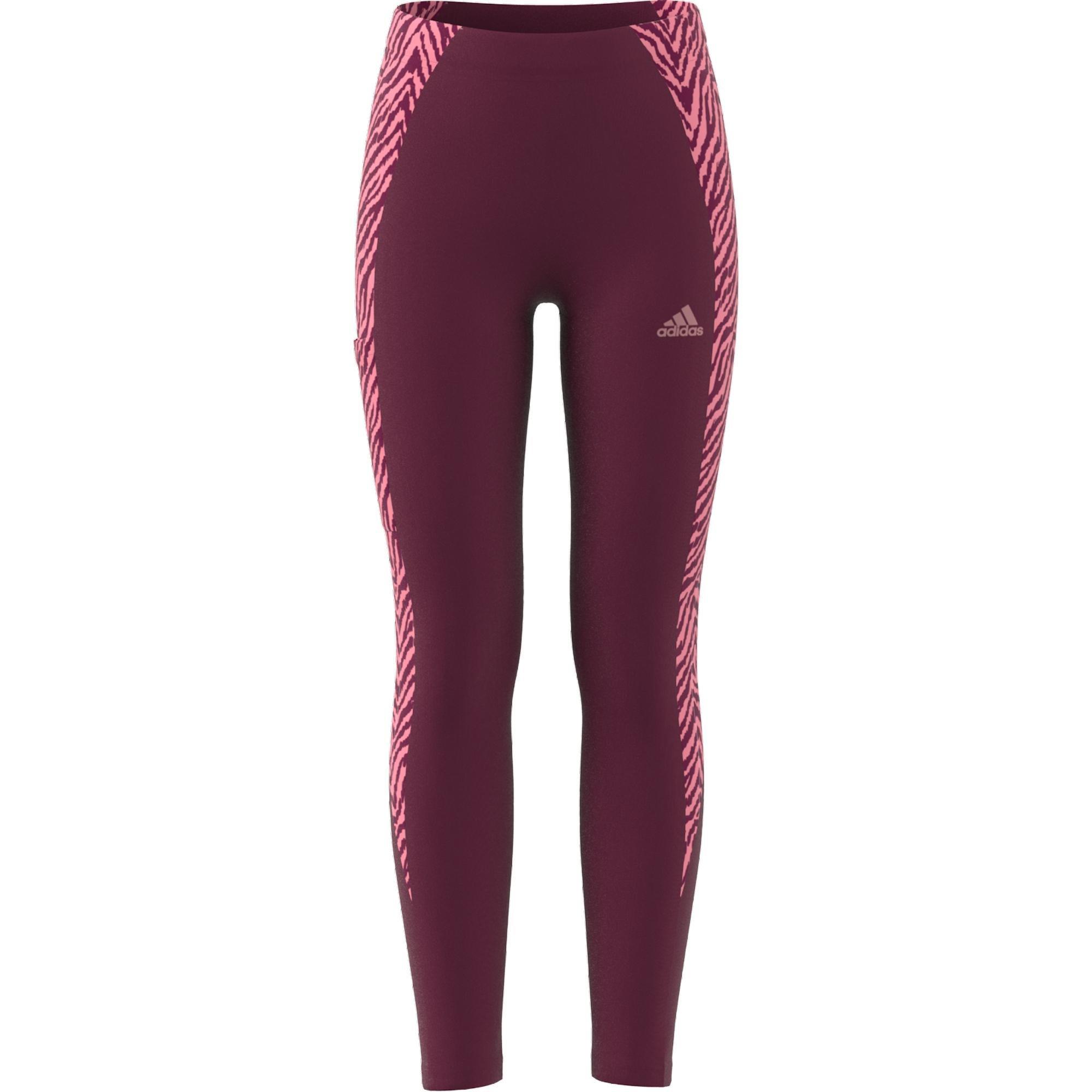 Kids Designed 2 Move Seasonal Leggings, Red, A901_ONE, large image number 0