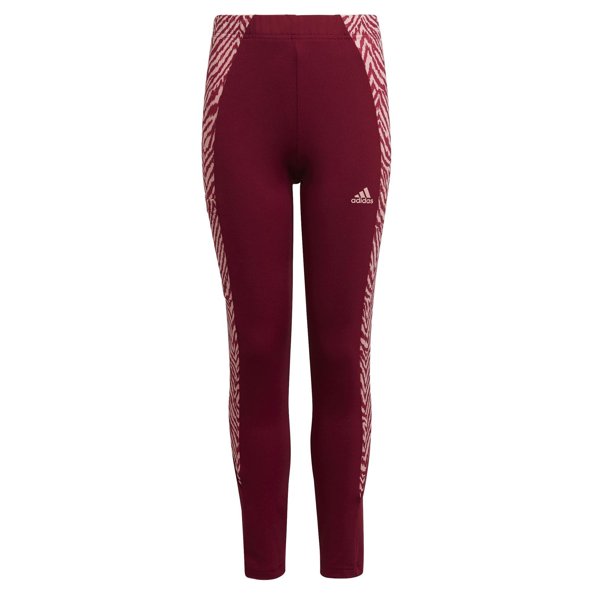 Kids Designed 2 Move Seasonal Leggings, Red, A901_ONE, large image number 2