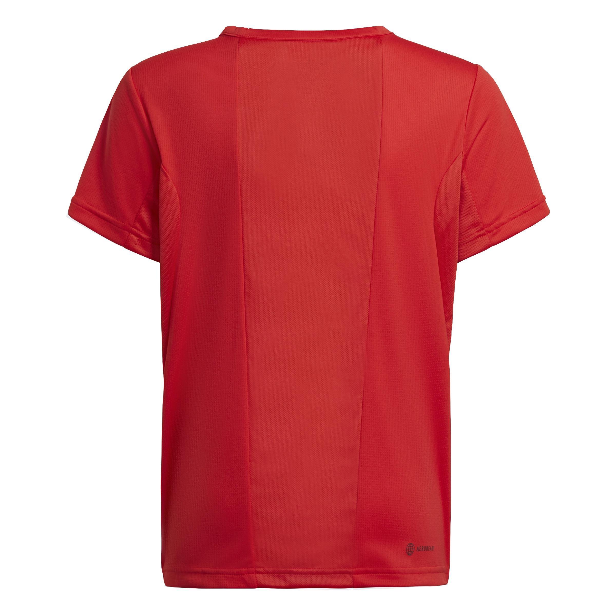 Kids Designed 2 Move Graphic T-Shirt, Red, A901_ONE, large image number 1