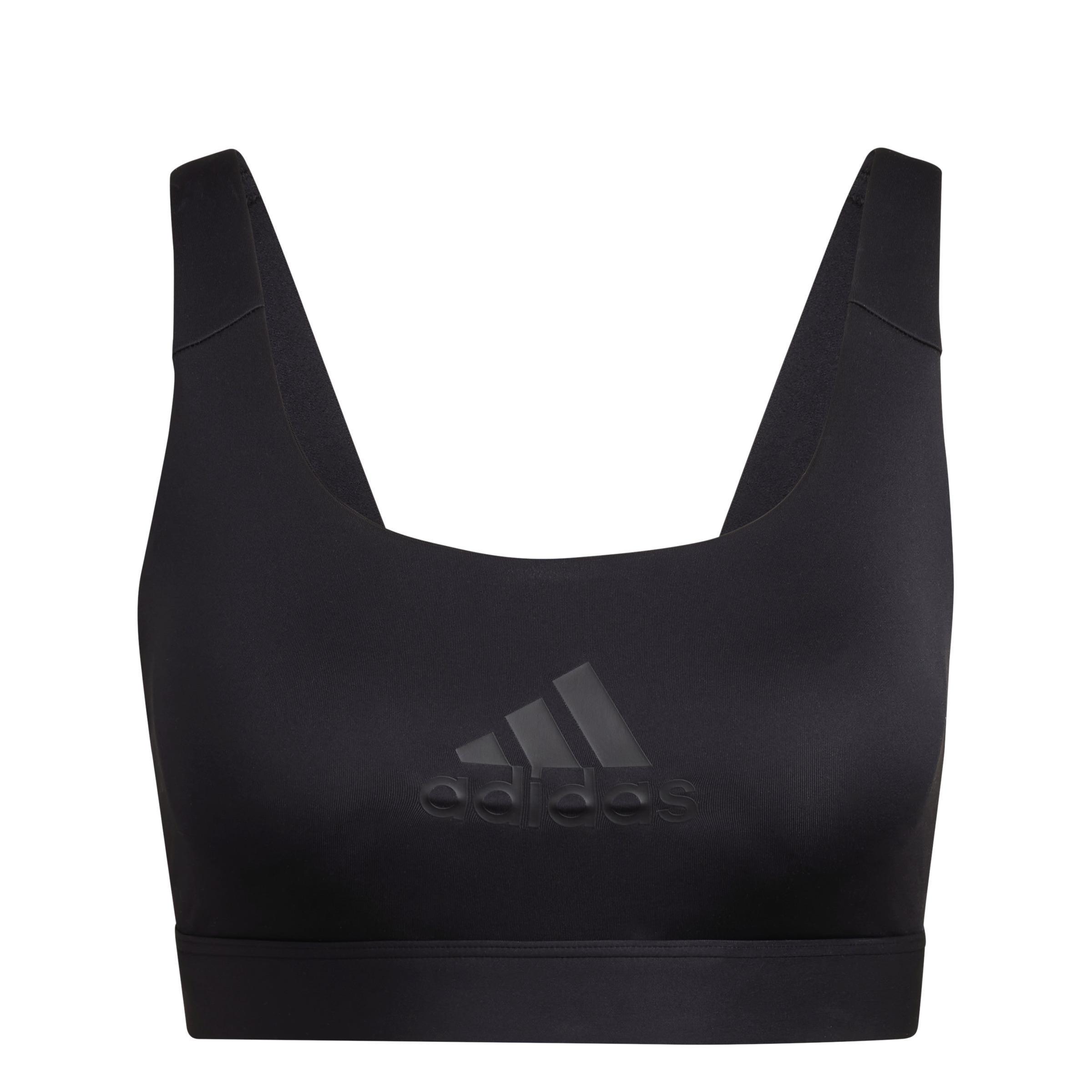 Powerreact Training Medium-Support Circuit Bra, Black, A901_ONE, large image number 1